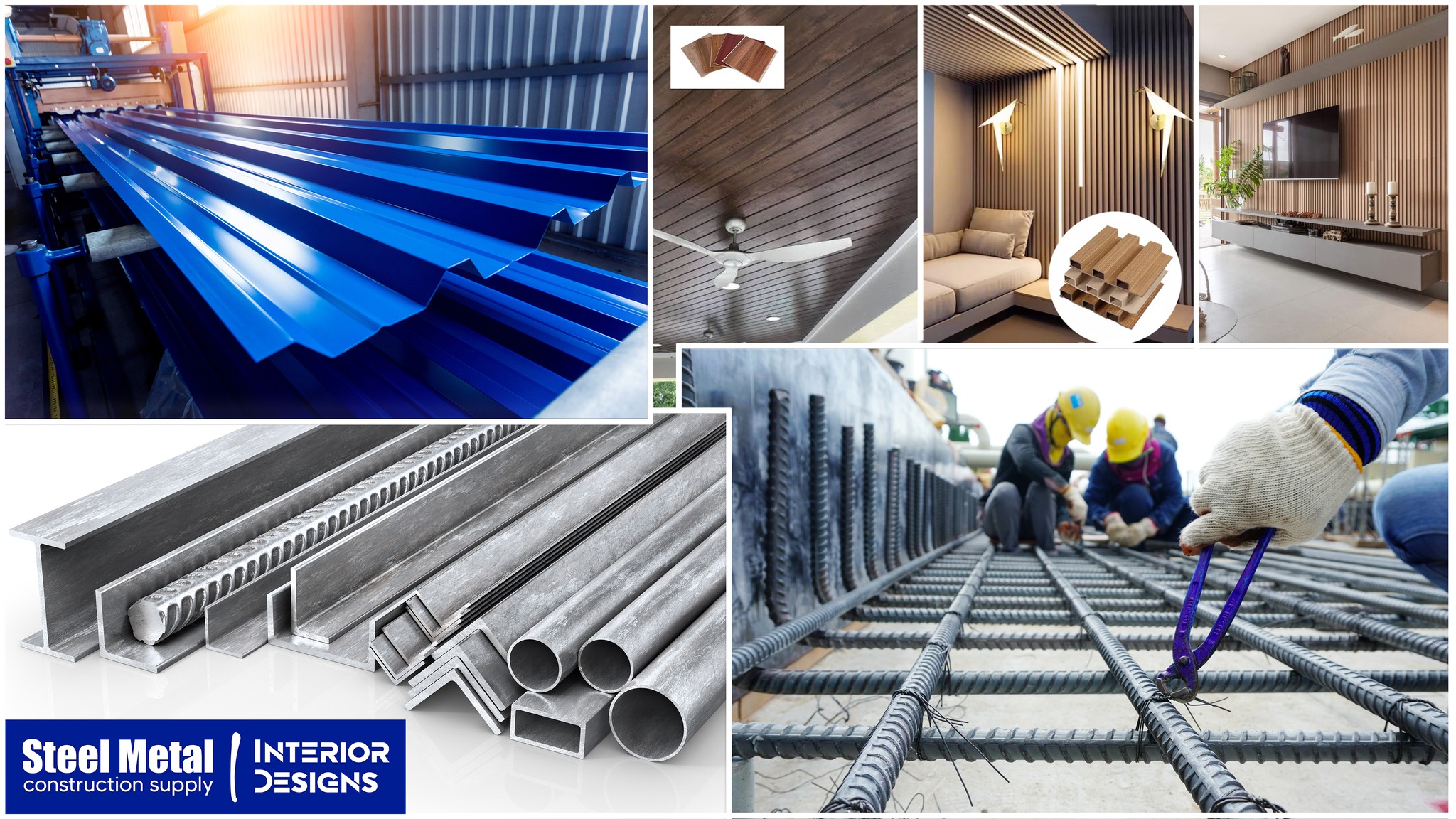 STEEL METAL Construction Supply Facebook ad: Standard Quality Construction Materials!