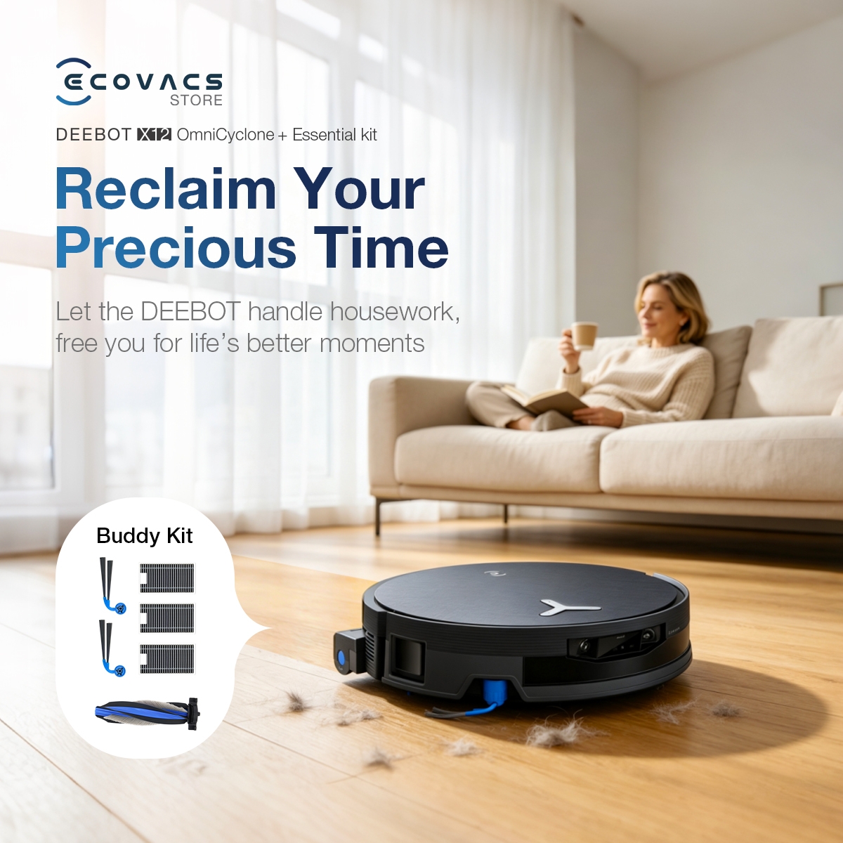ECOVACS ROBOTICS Facebook ad