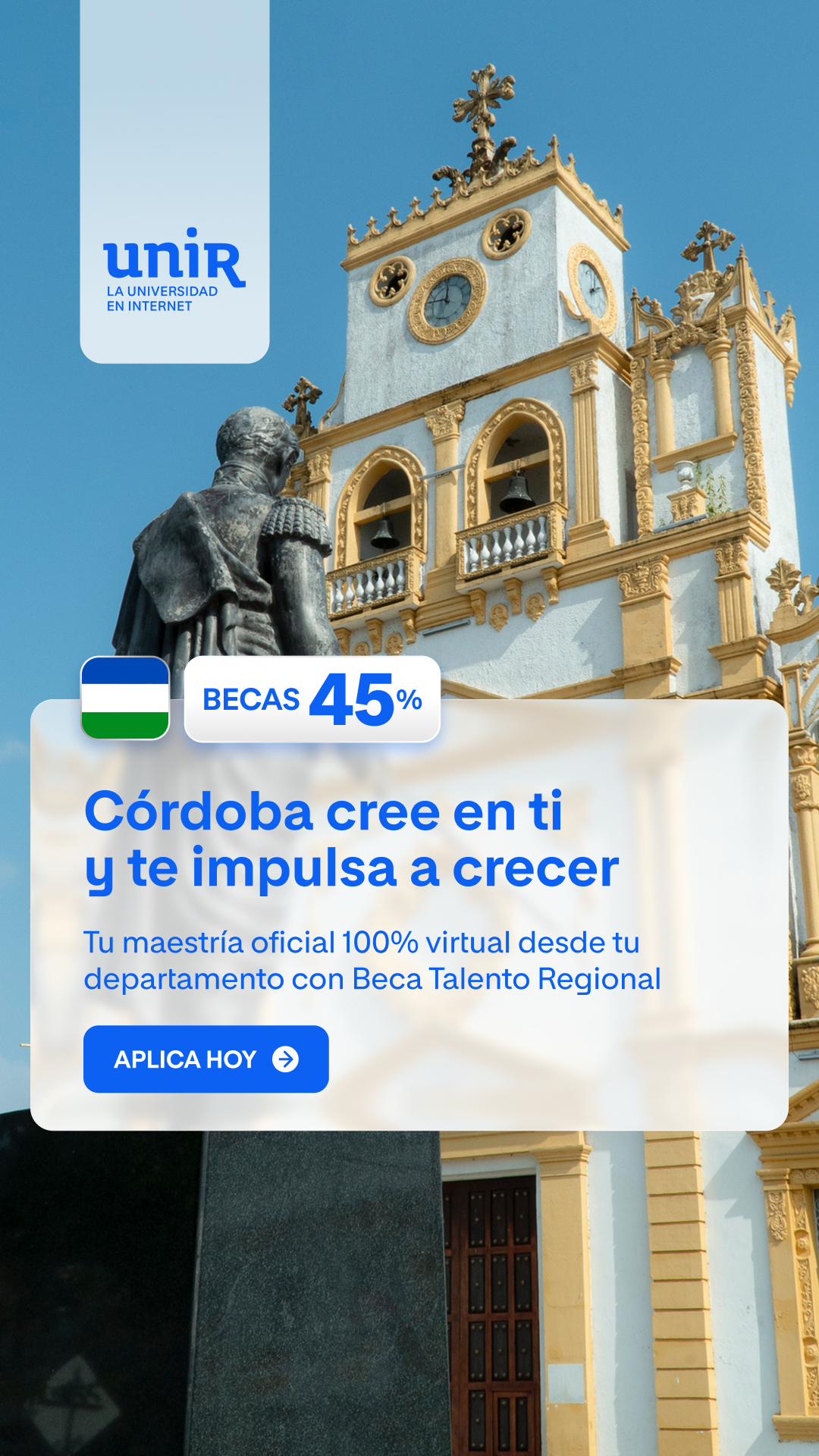 UNIR - La Universidad Internacional de La Rioja en Colombia Facebook ad