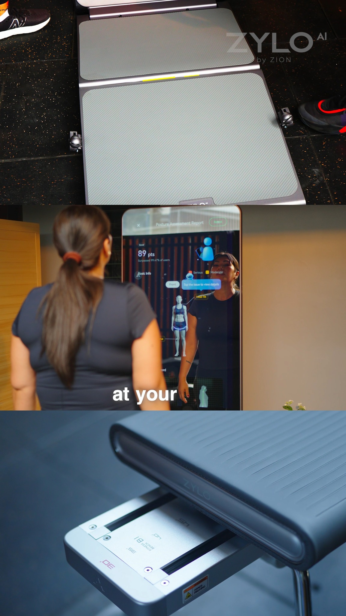 ZYLO AI Philippines Facebook ad: Tired of wasting time commuting to the gym…
