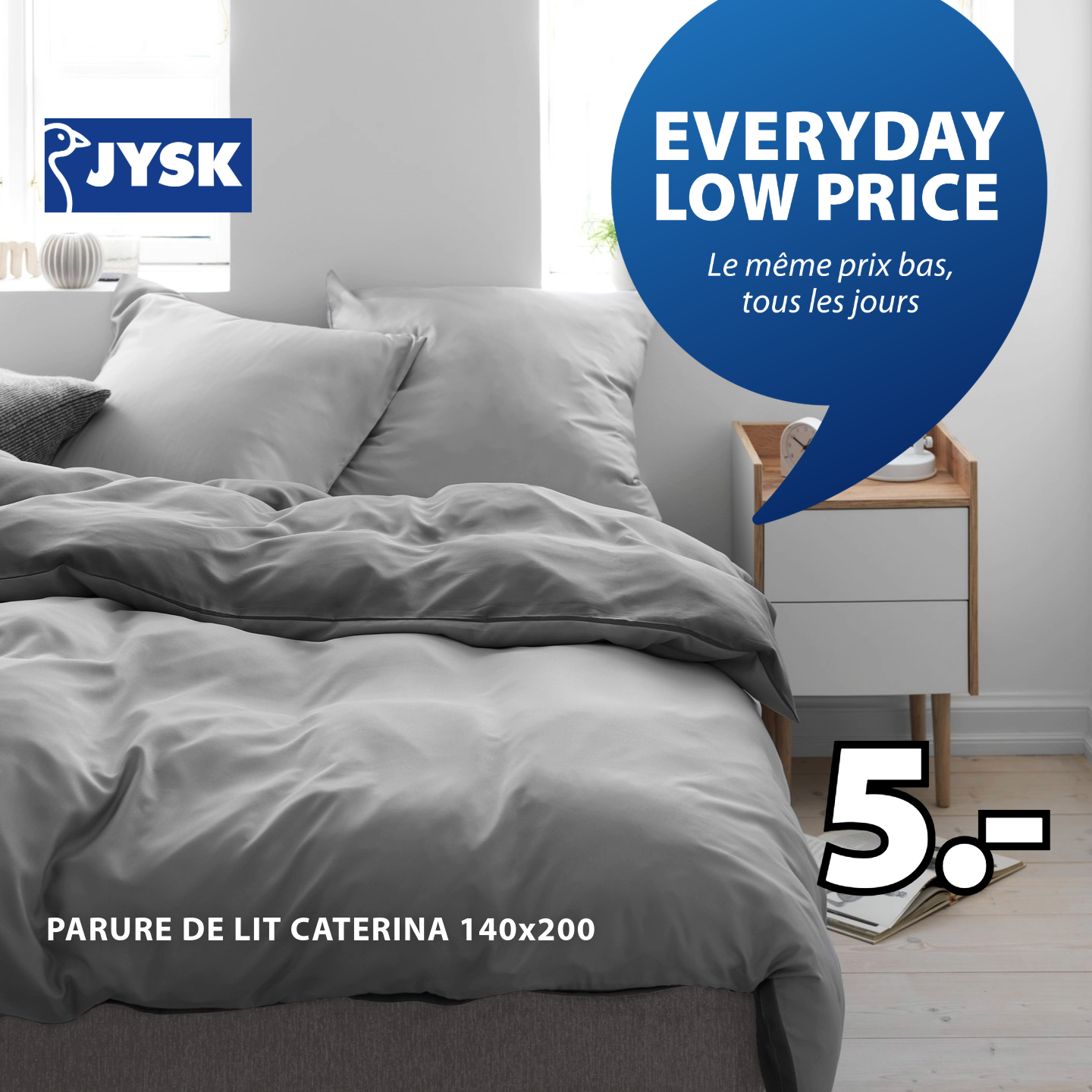 JYSK Belgium Facebook ad