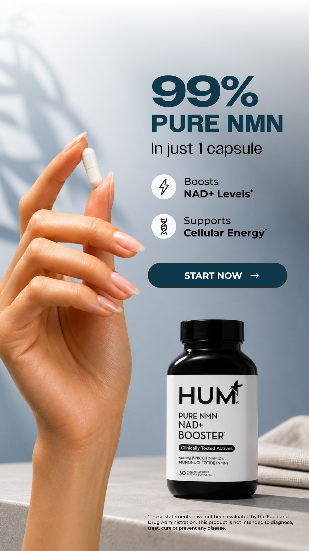 HUM Nutrition Facebook ad