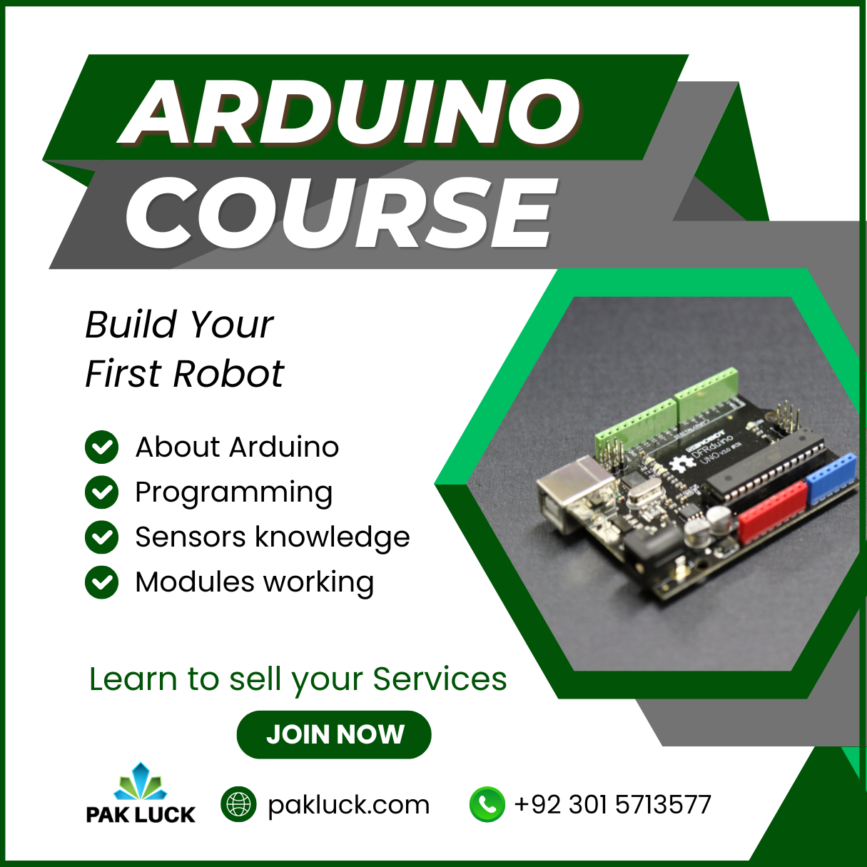 Pakluck Facebook ad: Transform Your Future with Our Cutting-Edge Tech Courses!