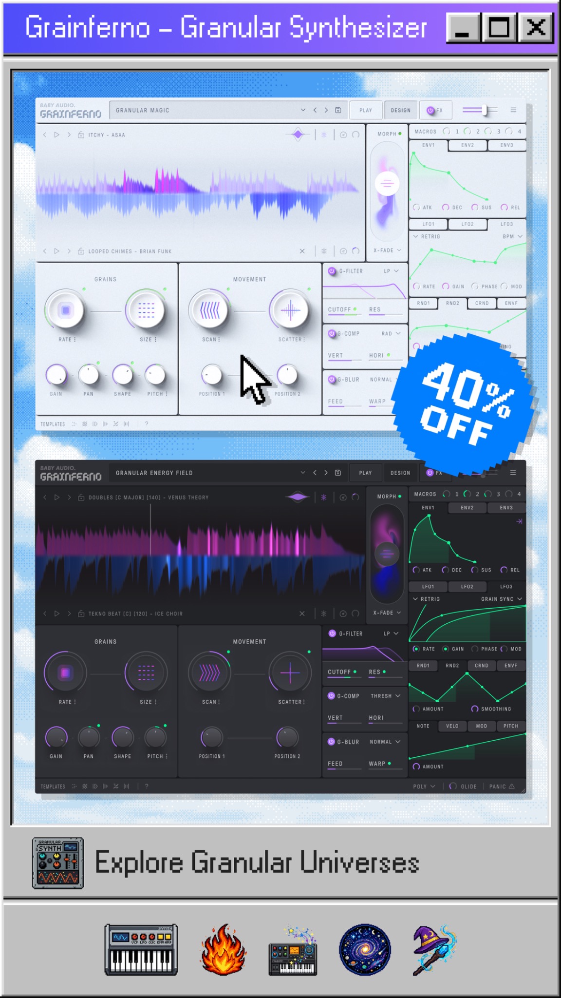 Baby Audio Facebook ad