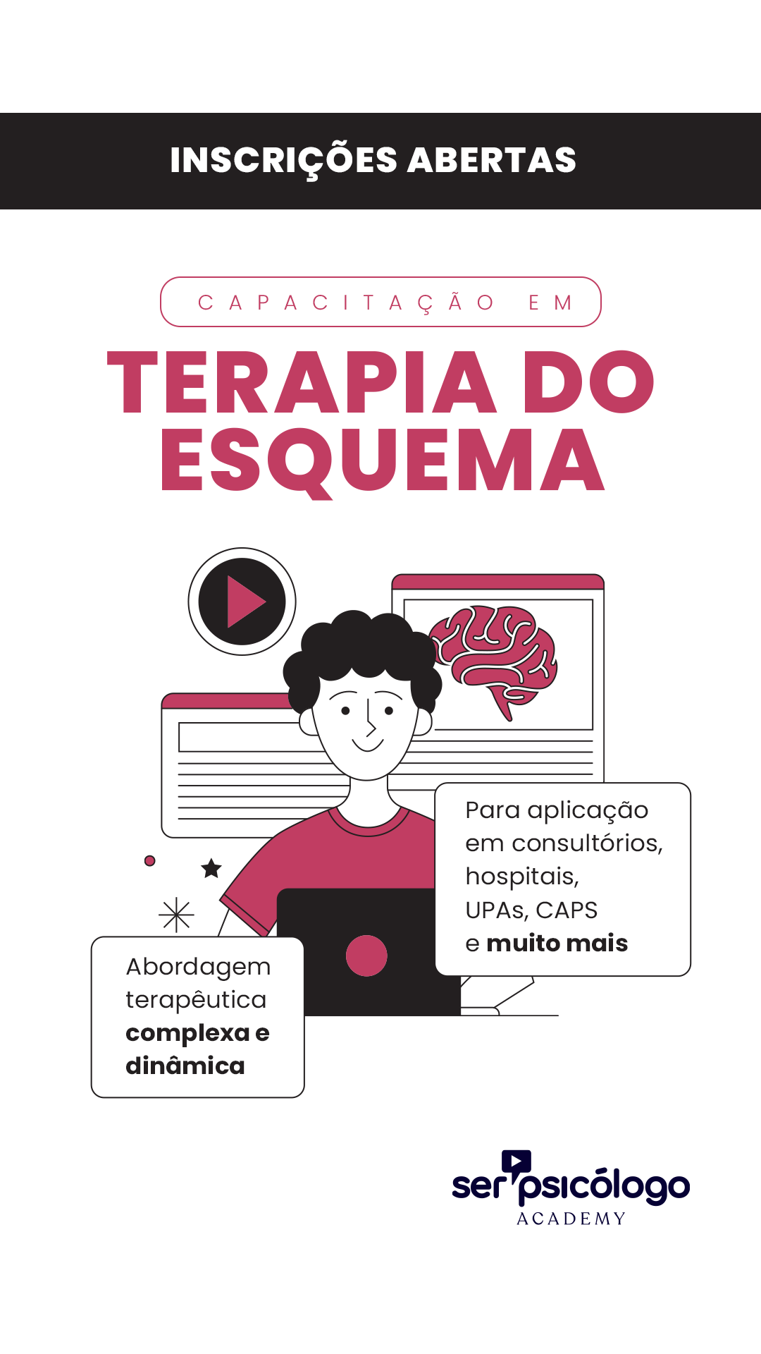 Ser Psicólogo Academy Facebook ad