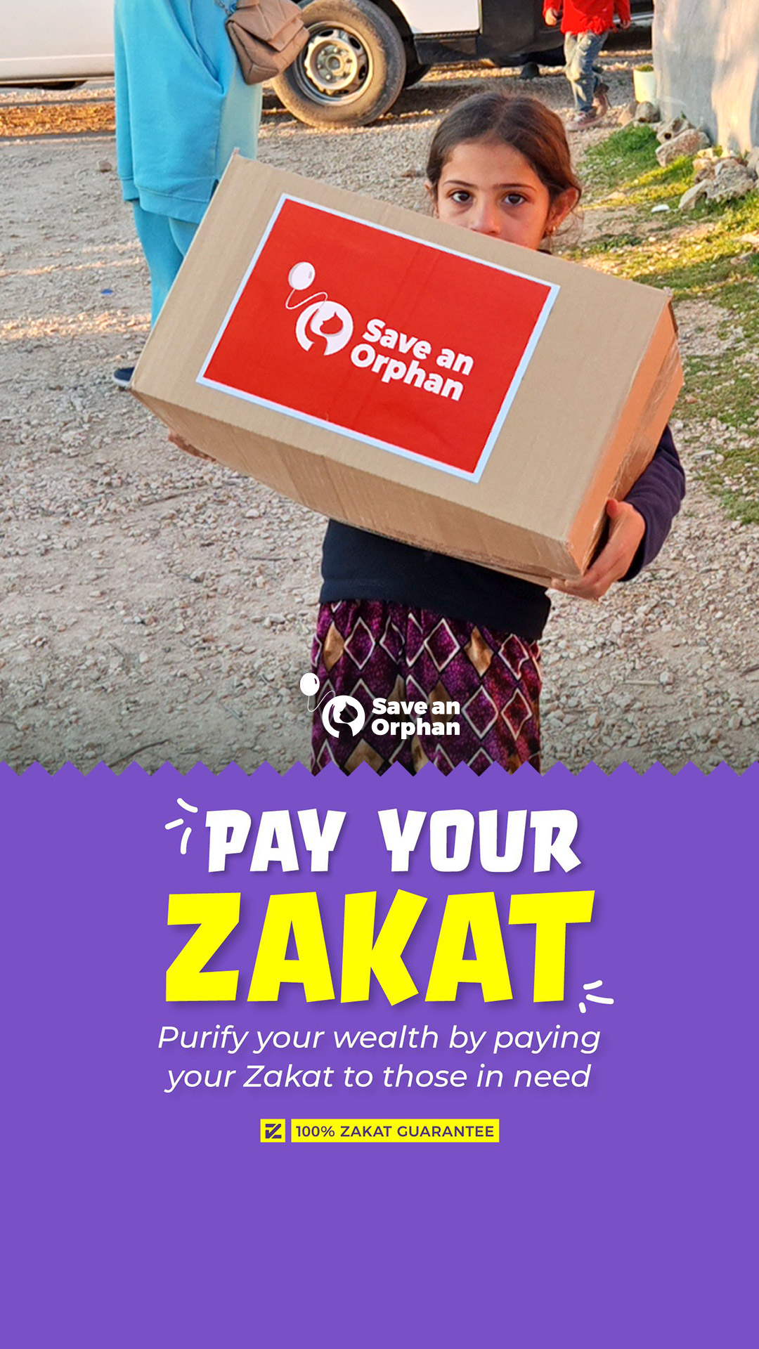 Save An Orphan Facebook ad