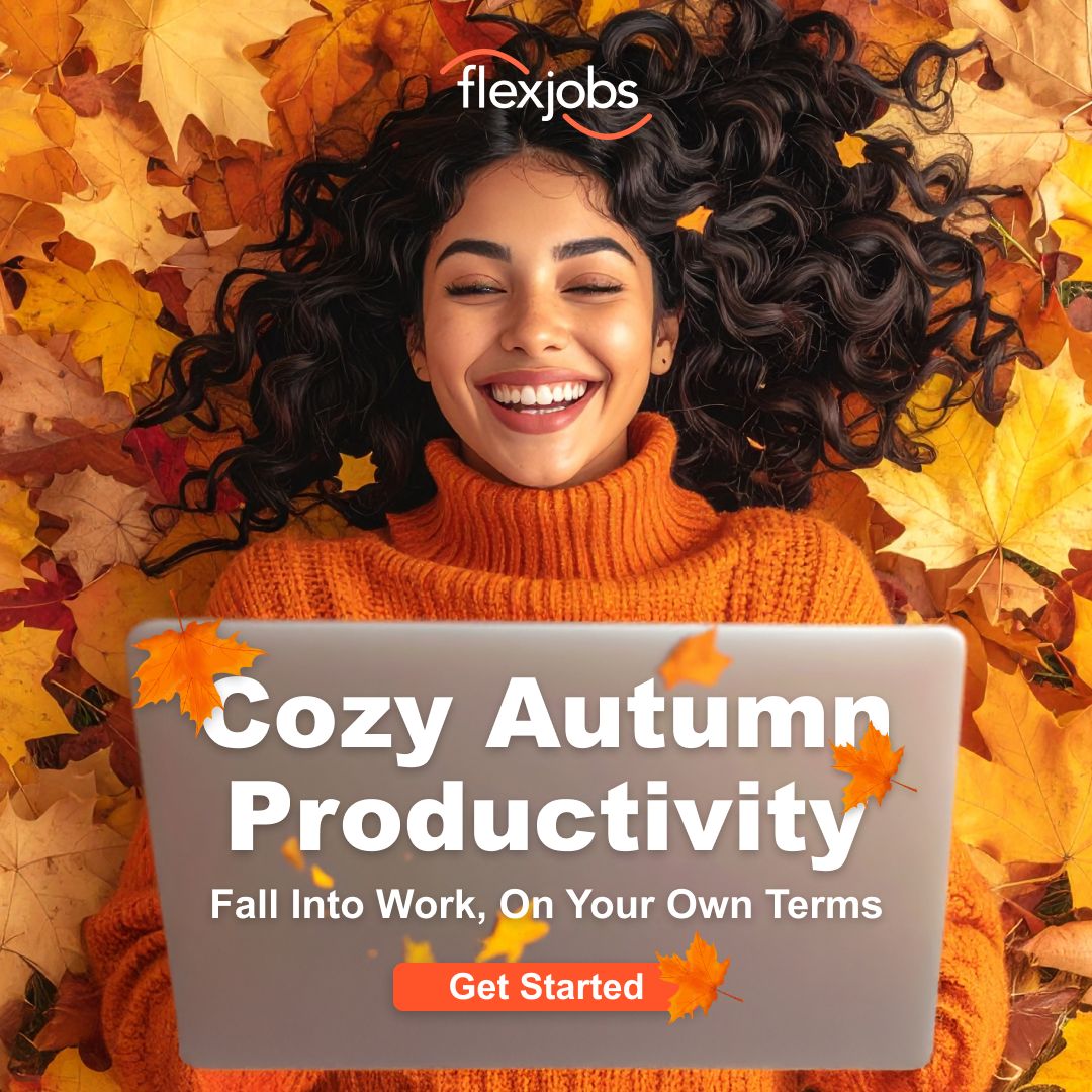 FlexJobs Facebook ad