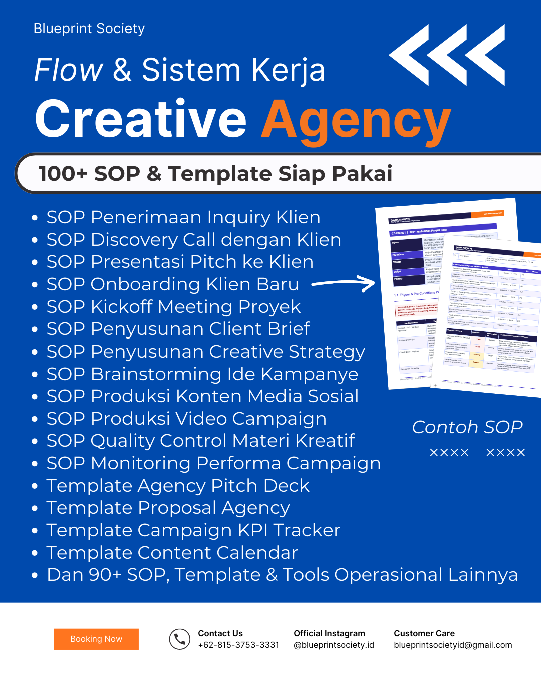 Blueprint Society Facebook ad