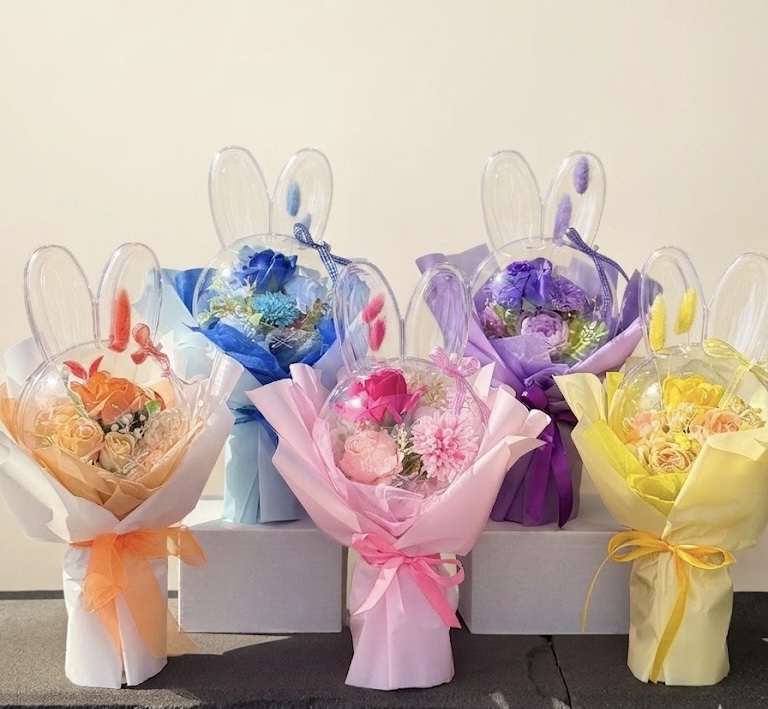 Manites Flower Shop Facebook ad from May 8, 2026