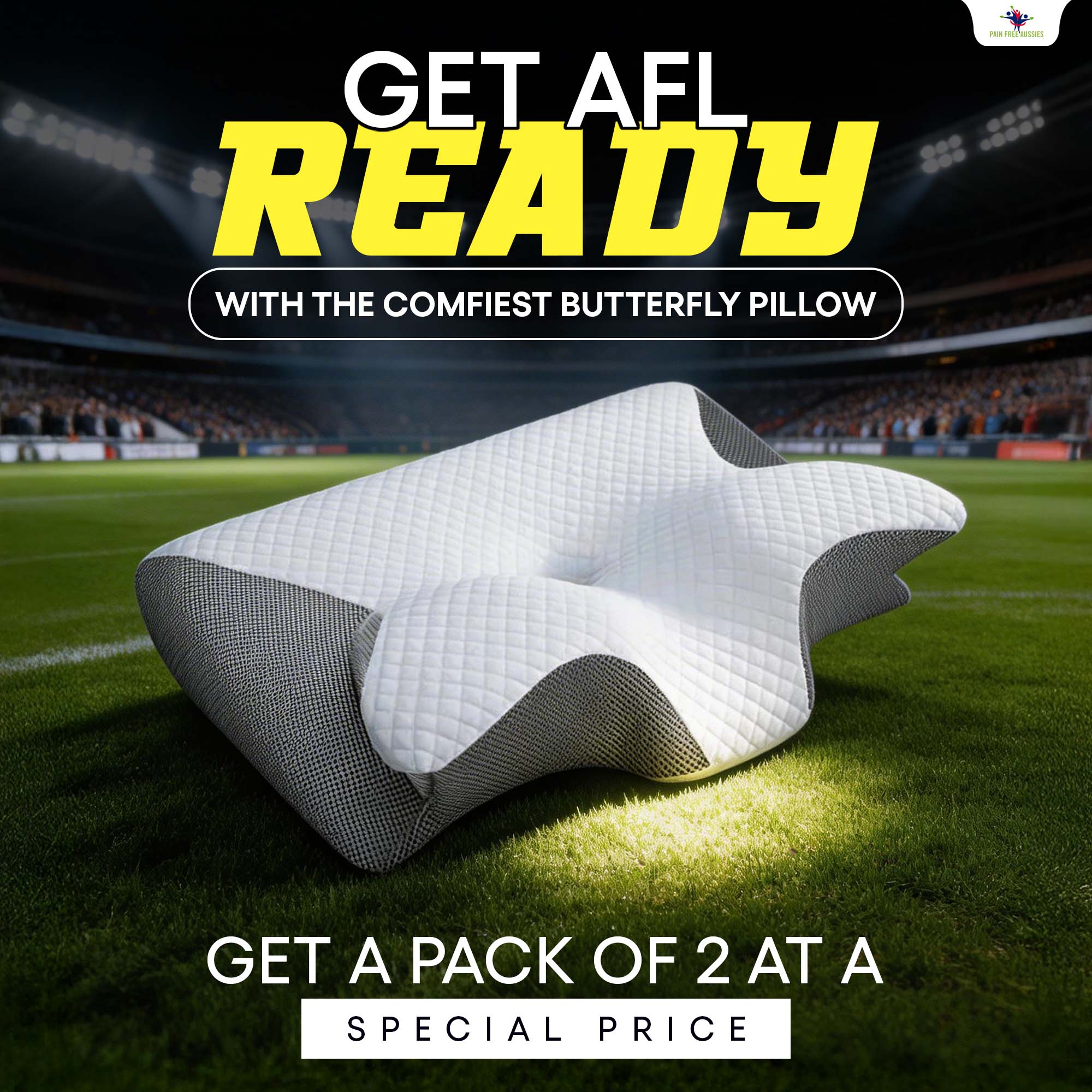 Pain Free Aussies Facebook ad