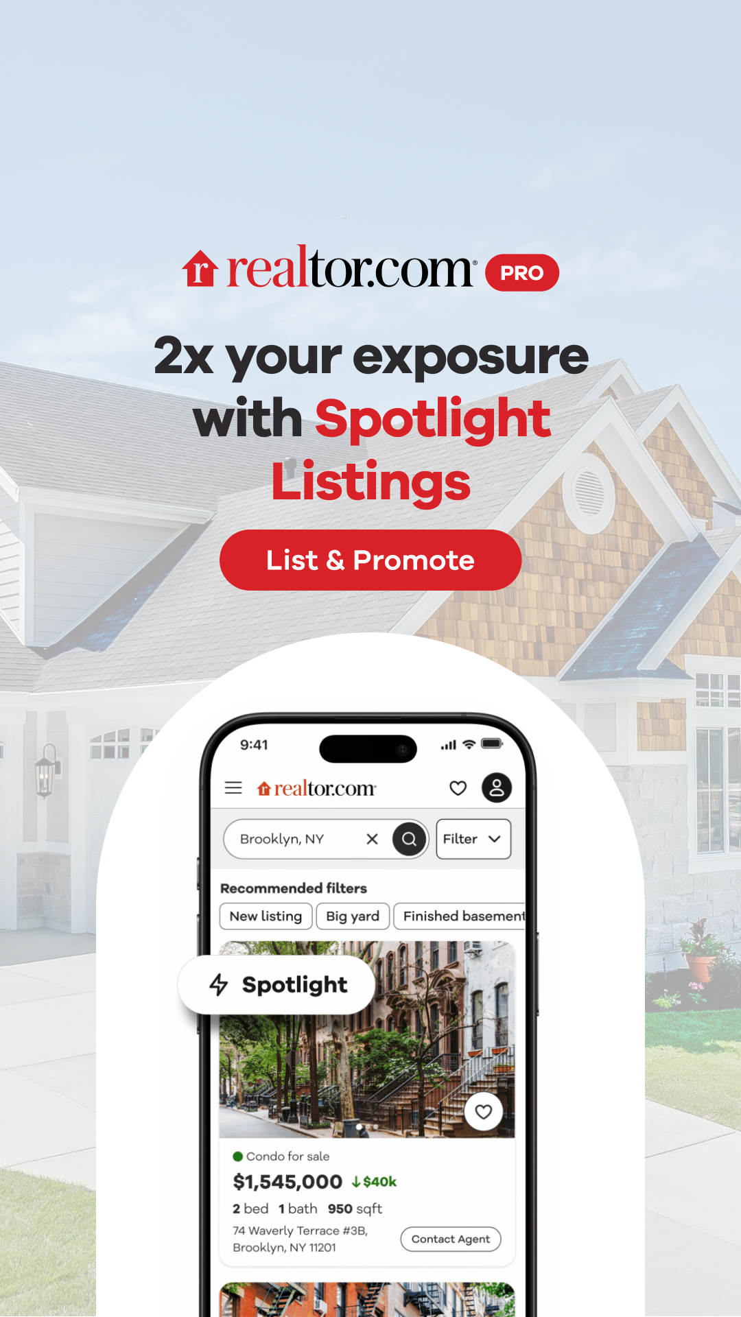 Realtor.com Pro Facebook ad