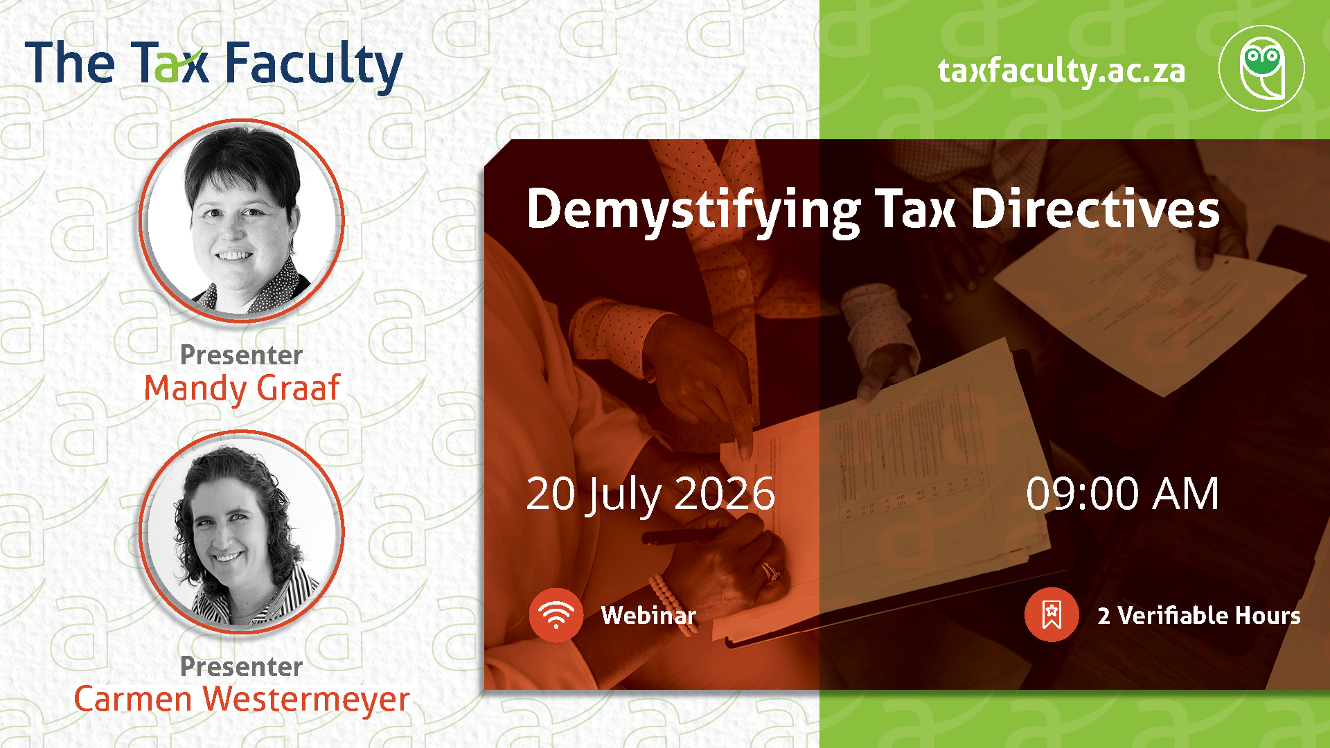 The Tax Faculty Facebook ad