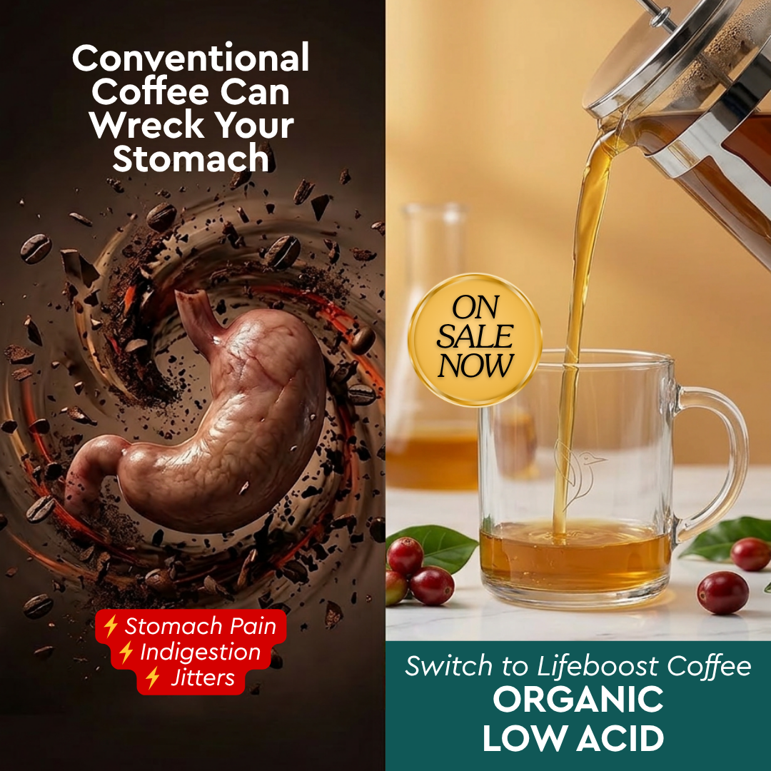 Lifeboost Coffee Facebook ad