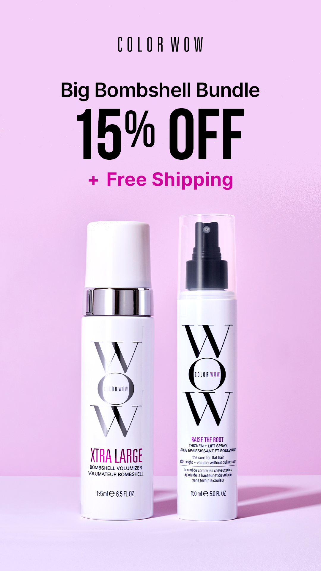 Color Wow Facebook ad