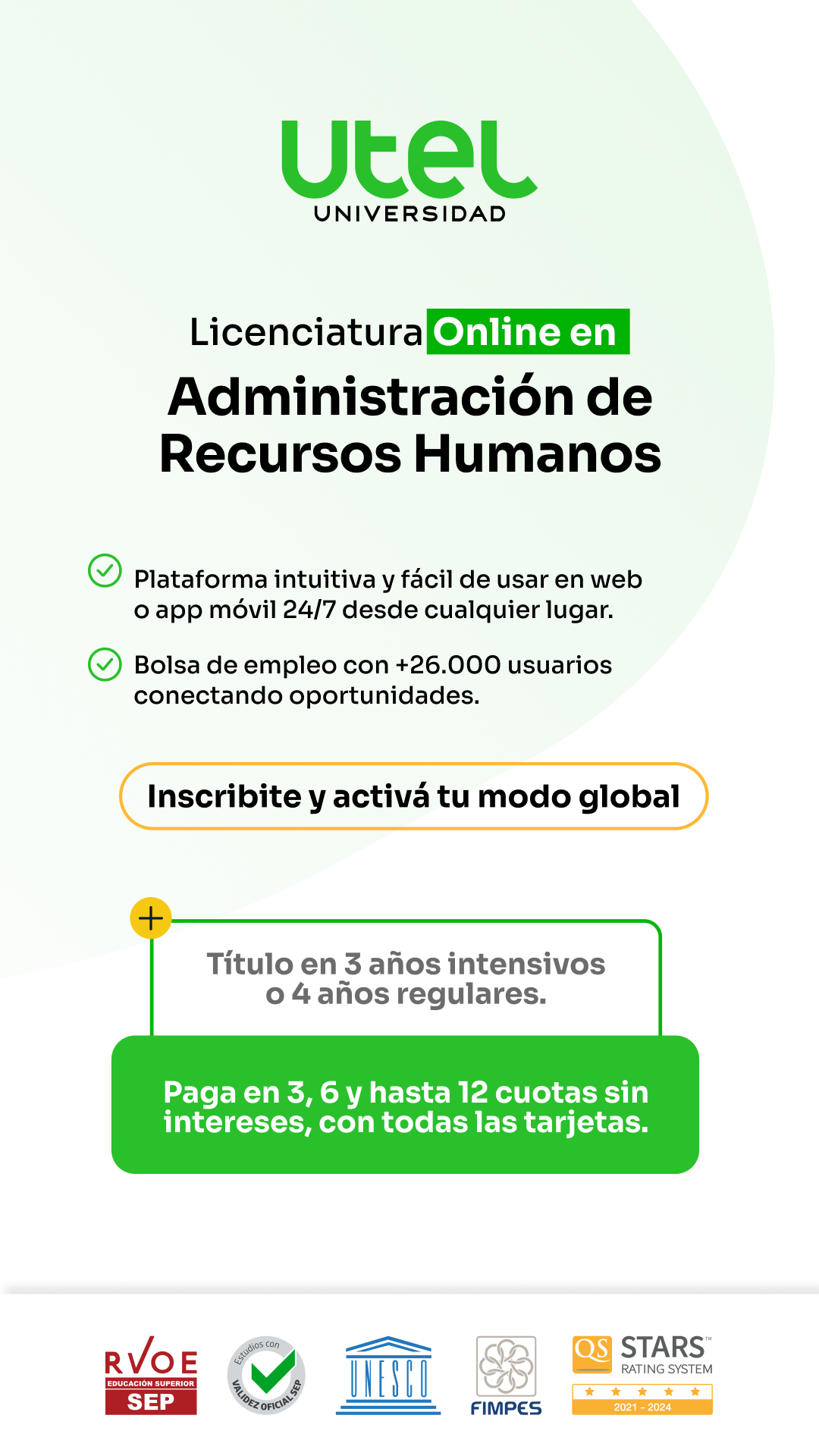 Utel Universidad - Comunidad Argentina Facebook ad