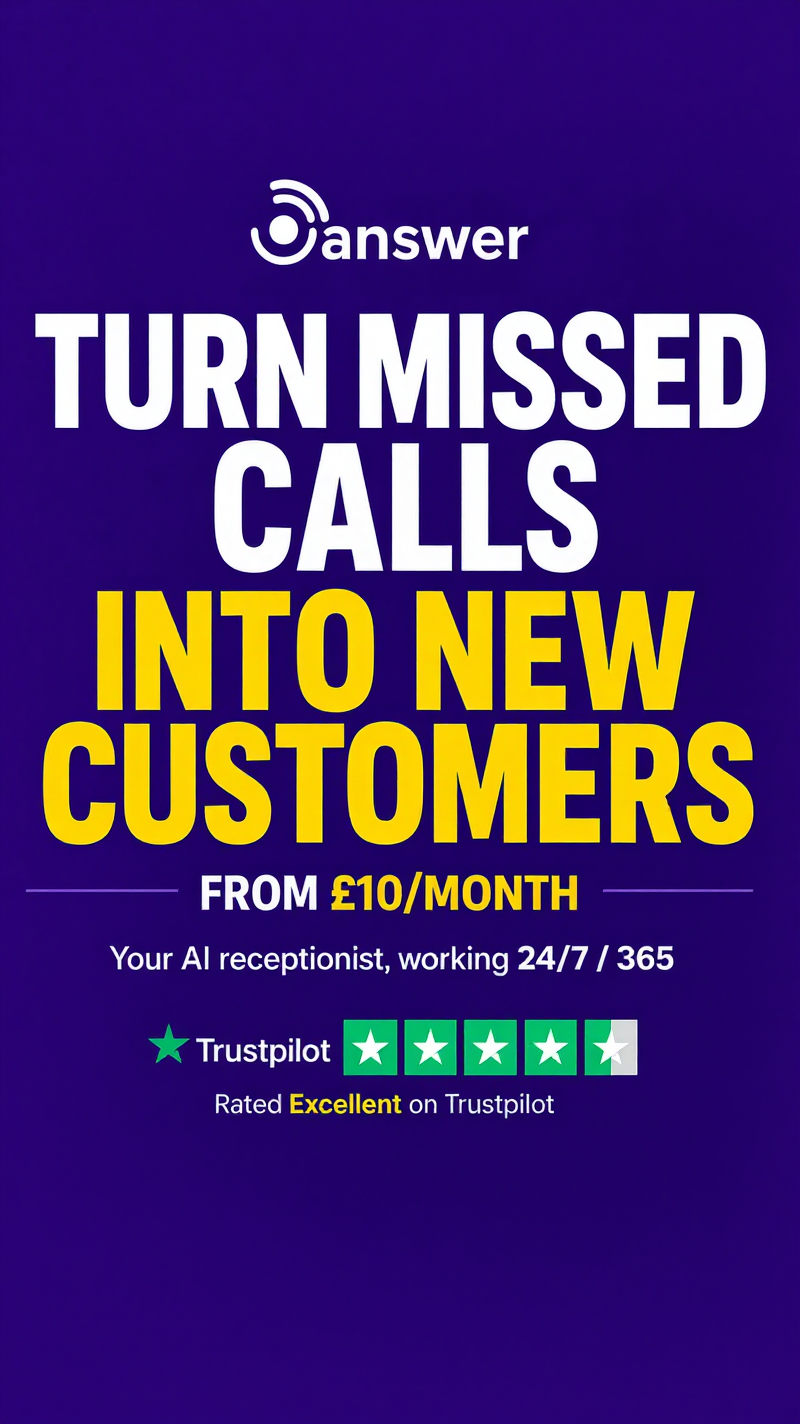 Answer.co.uk Facebook ad