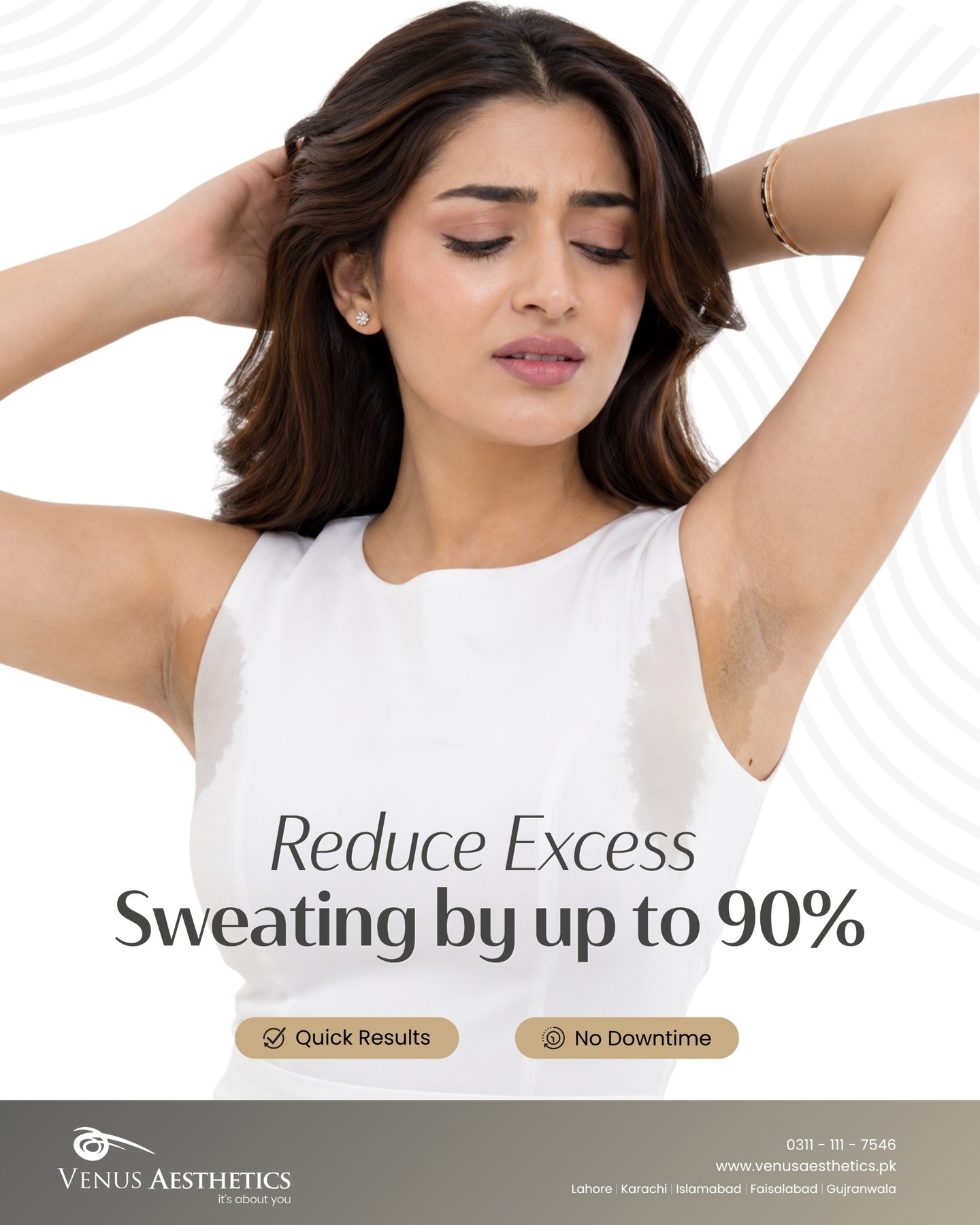 Venus Aesthetics Facebook ad