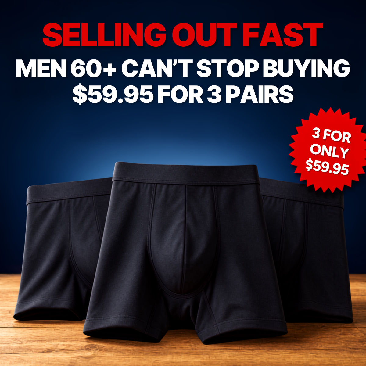 Everdries Mens Facebook ad
