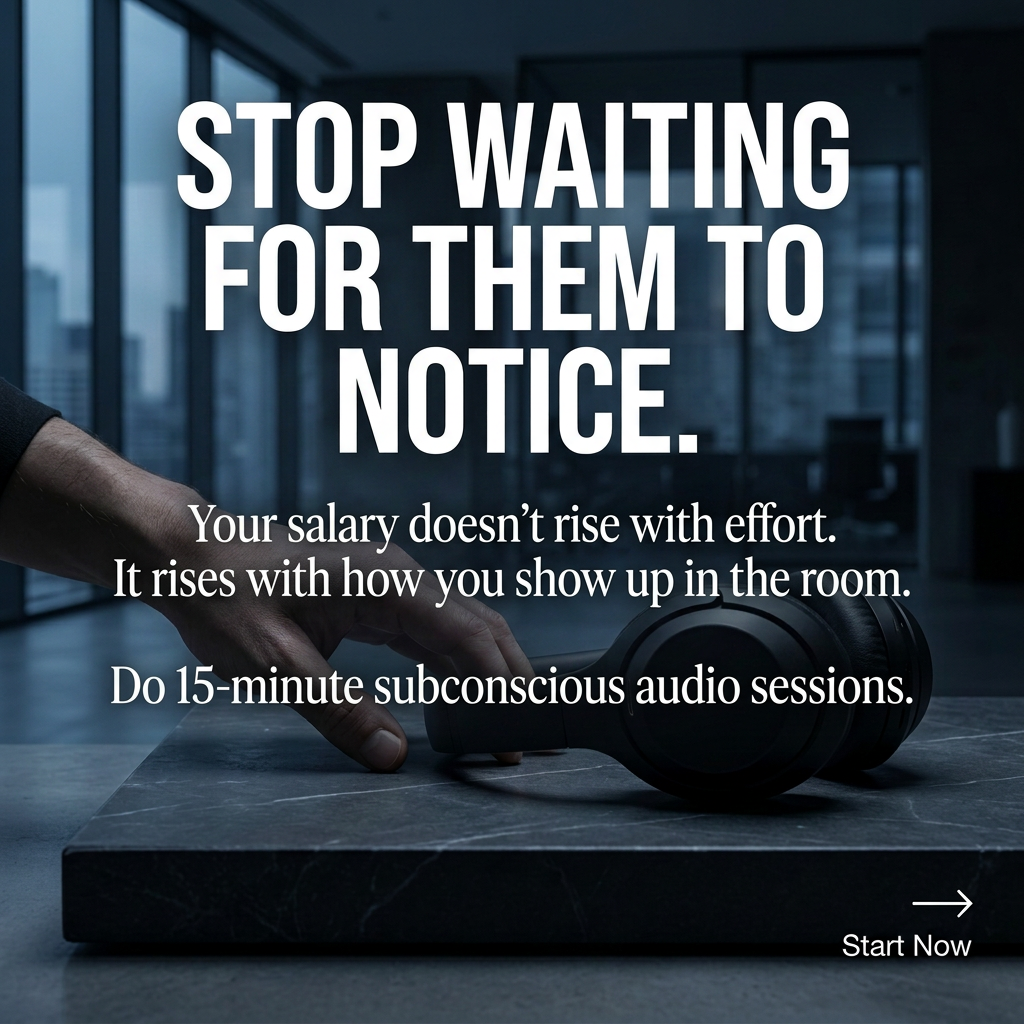 Millionaire Mindset Facebook ad: Stop Chasing Money. Attract It
