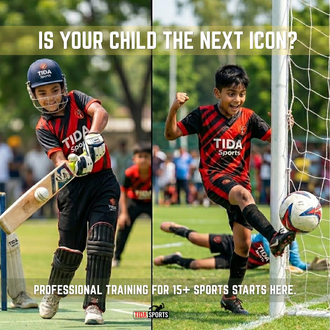 Tidasports Facebook ad: Is your child getting the right coaching to…