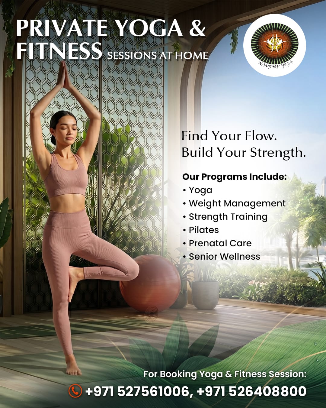 Navroop Yoga Fitness & Wellness Academy Facebook ad