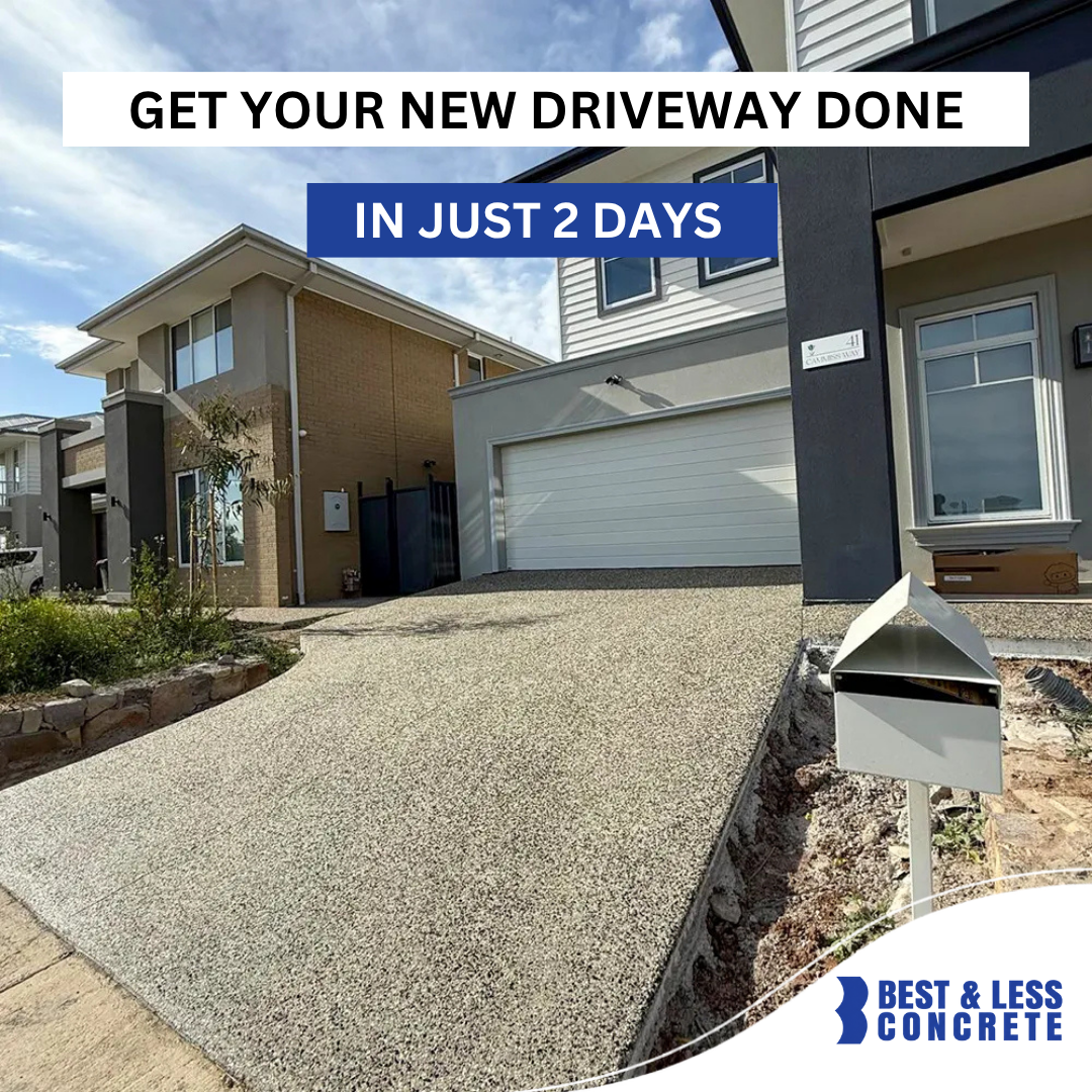 Best and Less Concrete Facebook ad: Claim Your FREE Quote