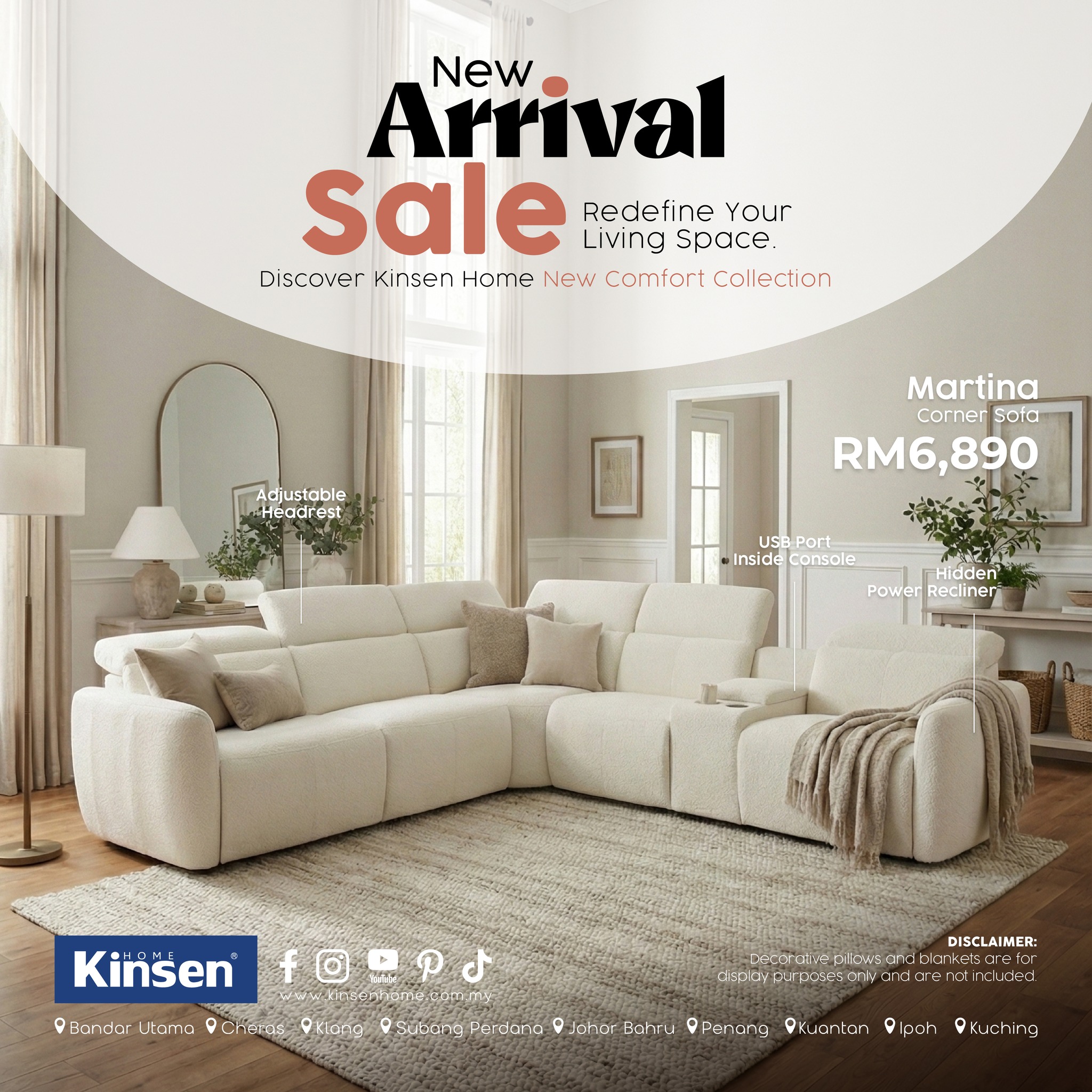 Kinsen Home Facebook ad