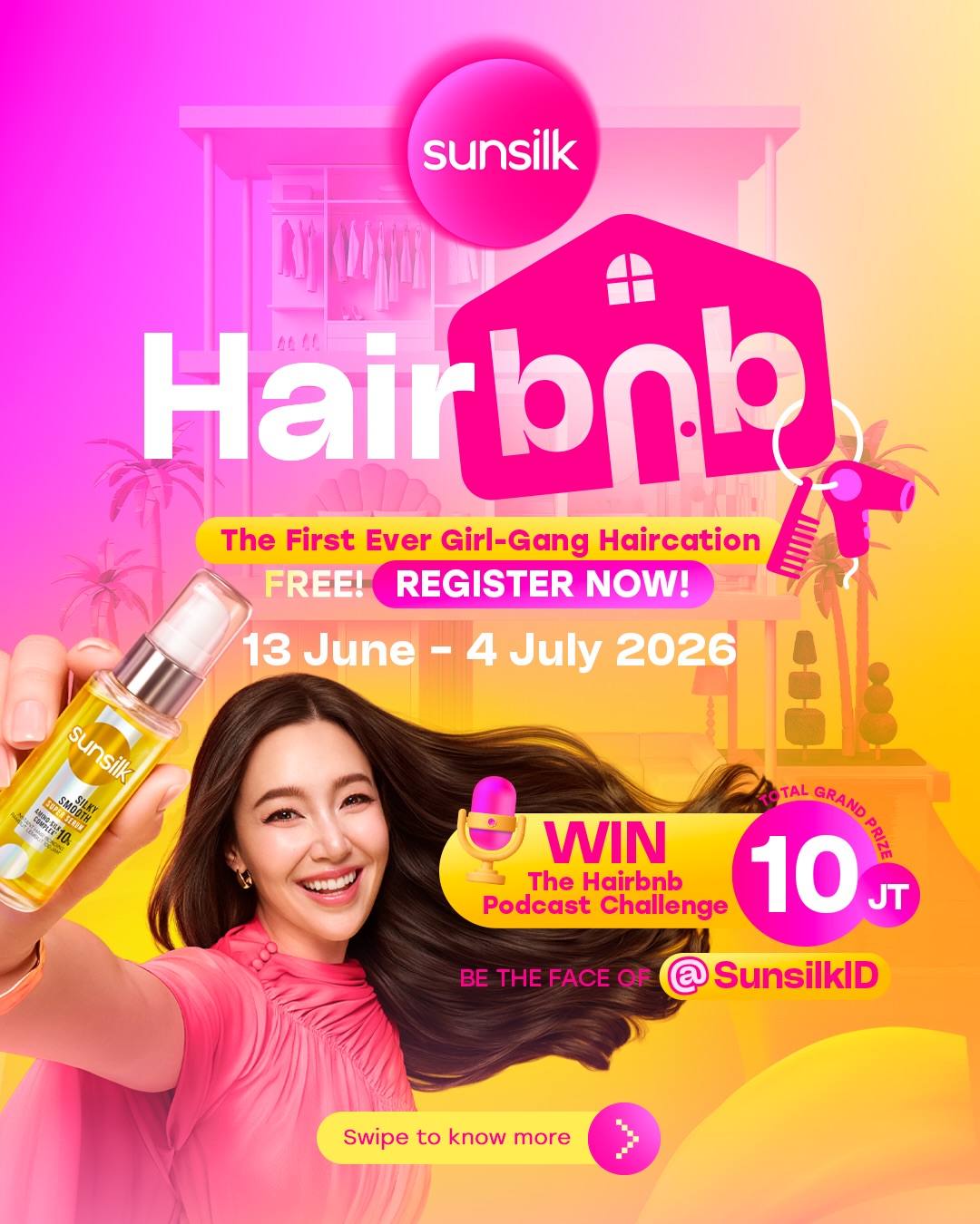 Sunsilk Facebook ad