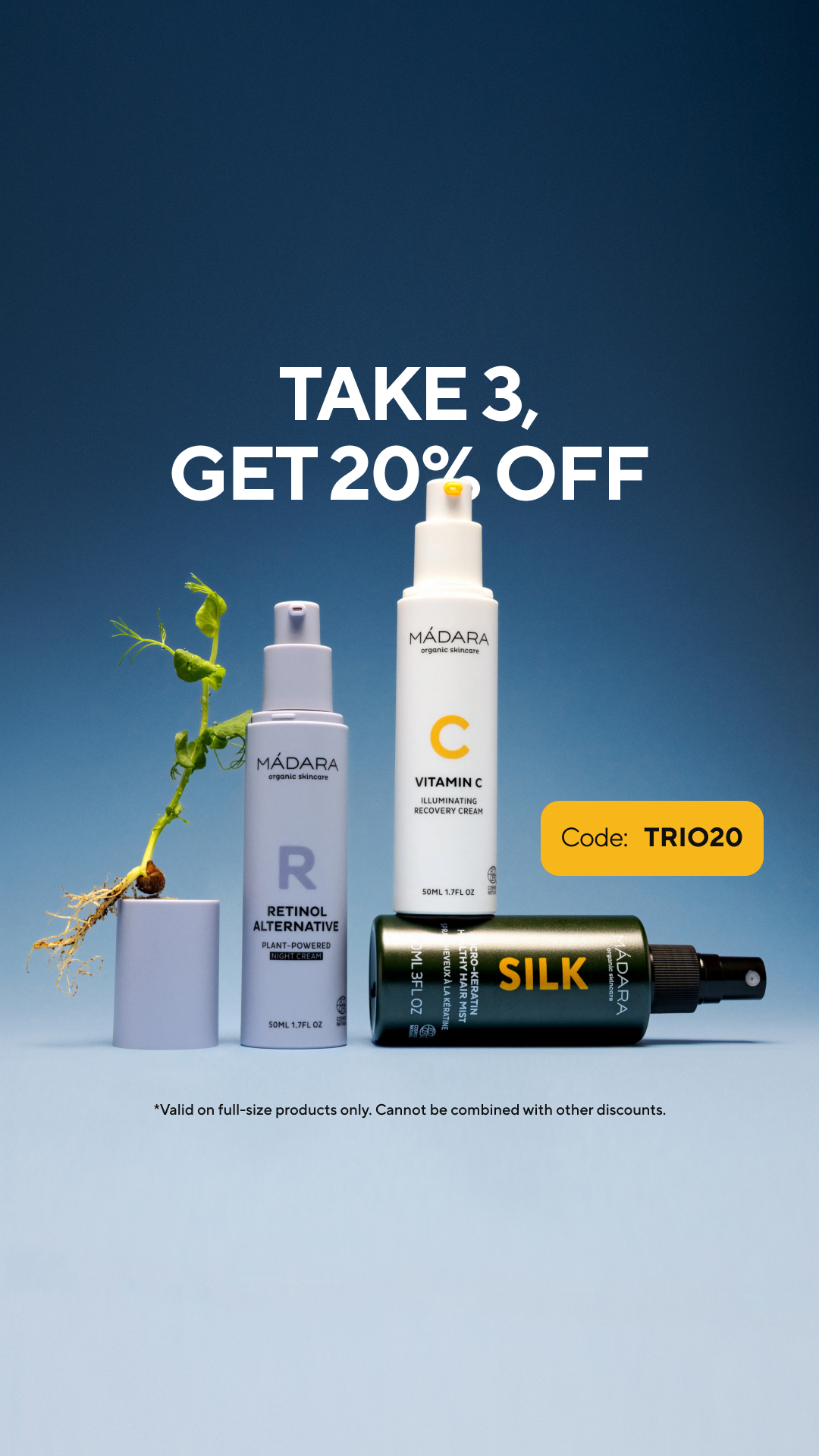 Mádara Organic Skincare Facebook ad