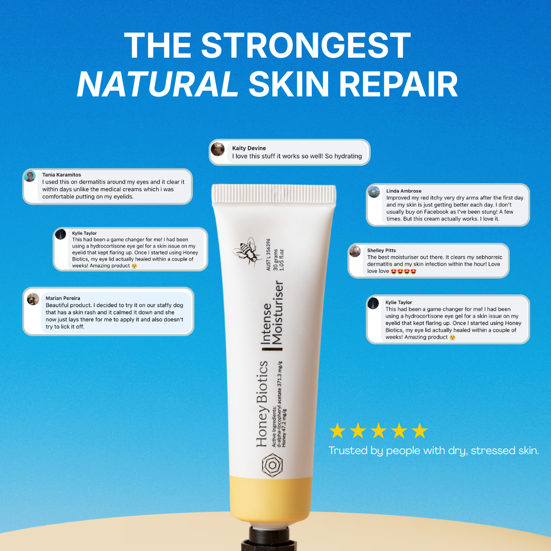 Honey Biotics Facebook ad