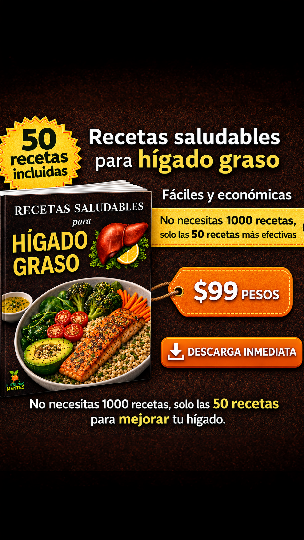 Nutriendo Mentes Facebook ad: HIGADO GRASO
