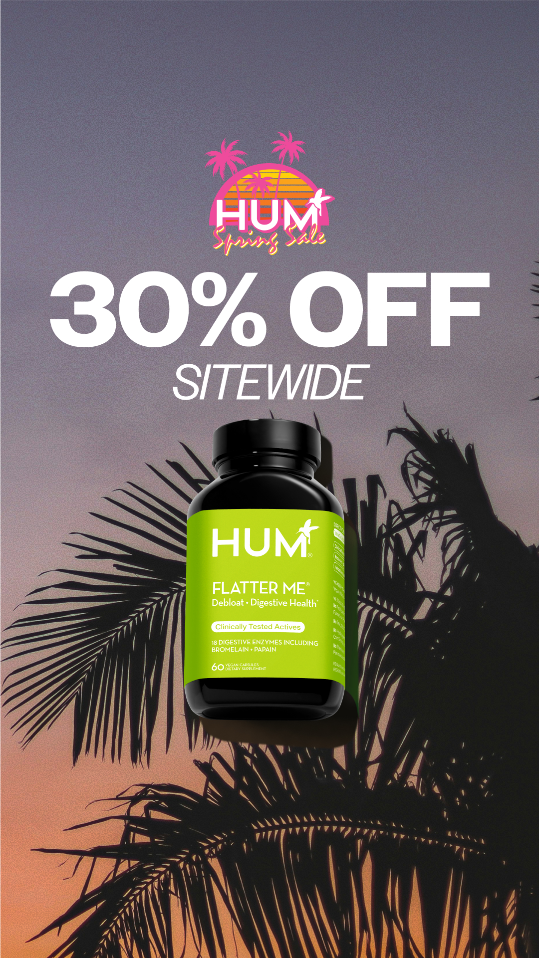 HUM Nutrition Facebook ad