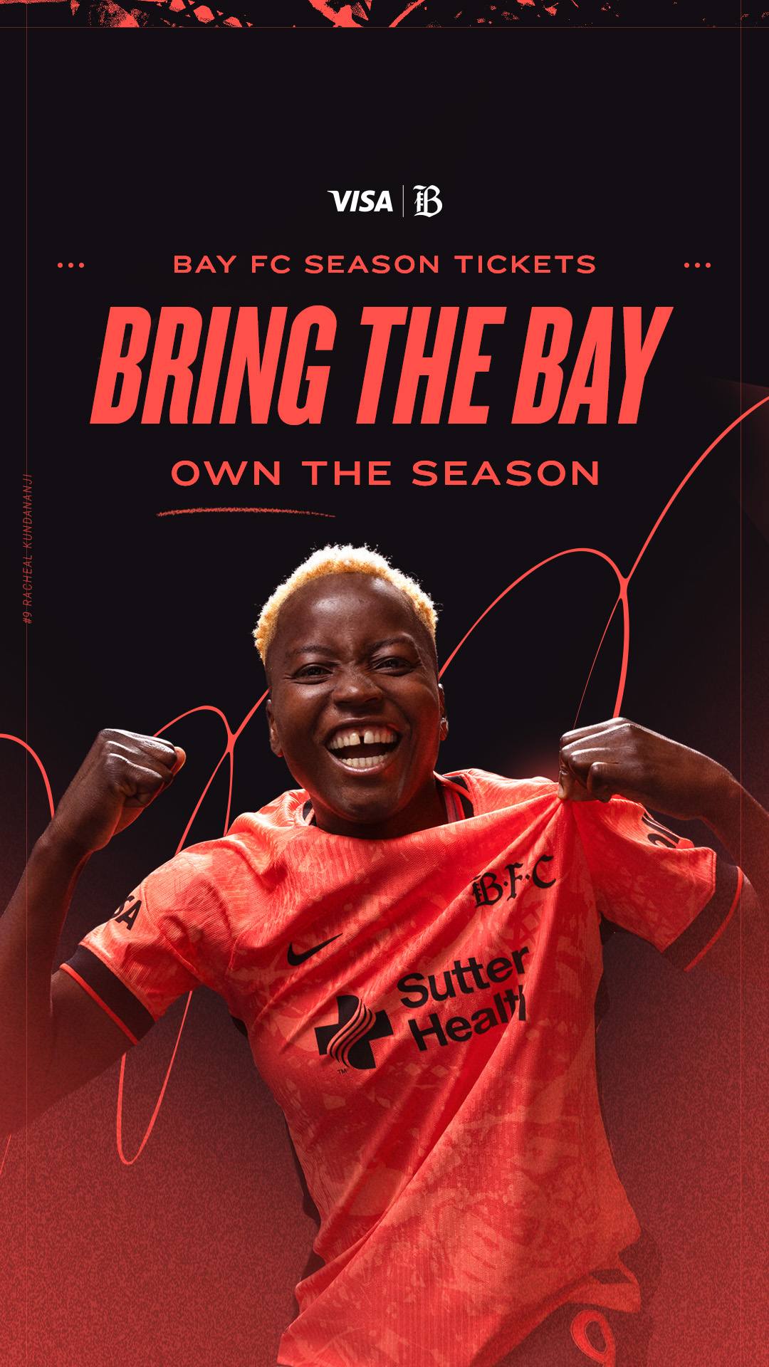 Bay Football Club Facebook ad from Mar 21, 2026