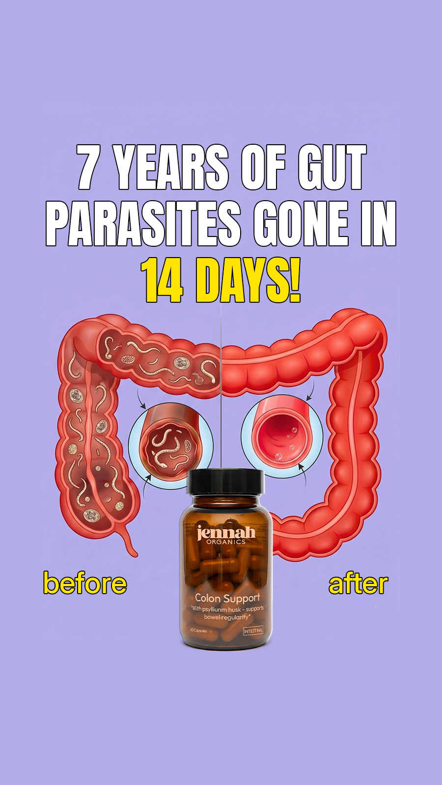 Jennah Organics Facebook ad