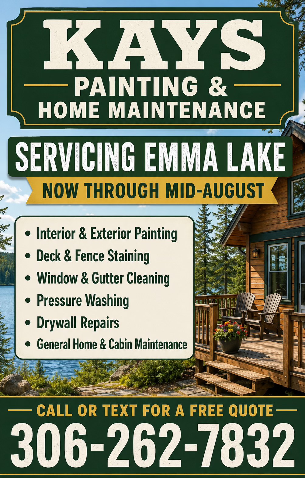 Kays Painting & Home Maintenance Facebook ad
