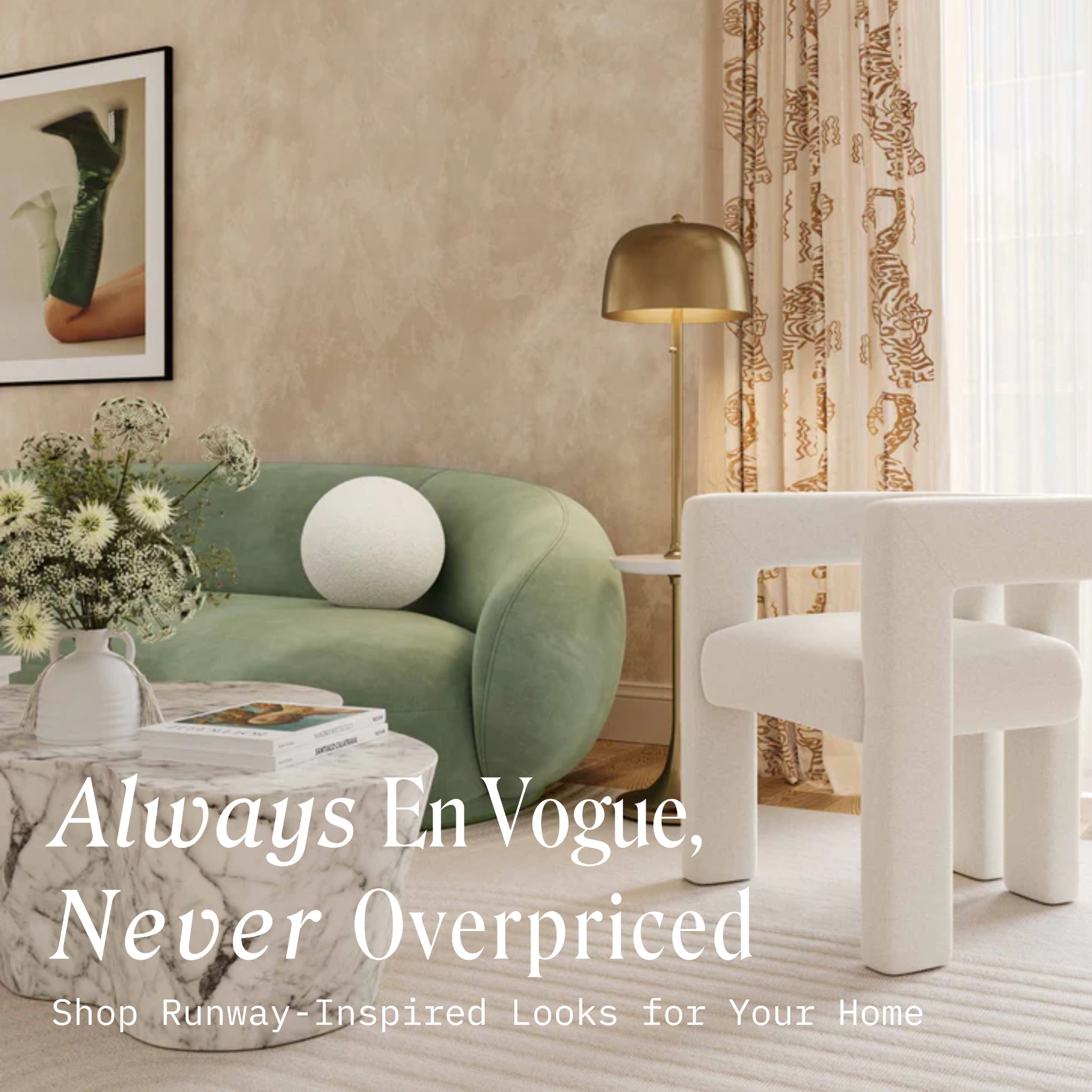 TOV Furniture Facebook ad