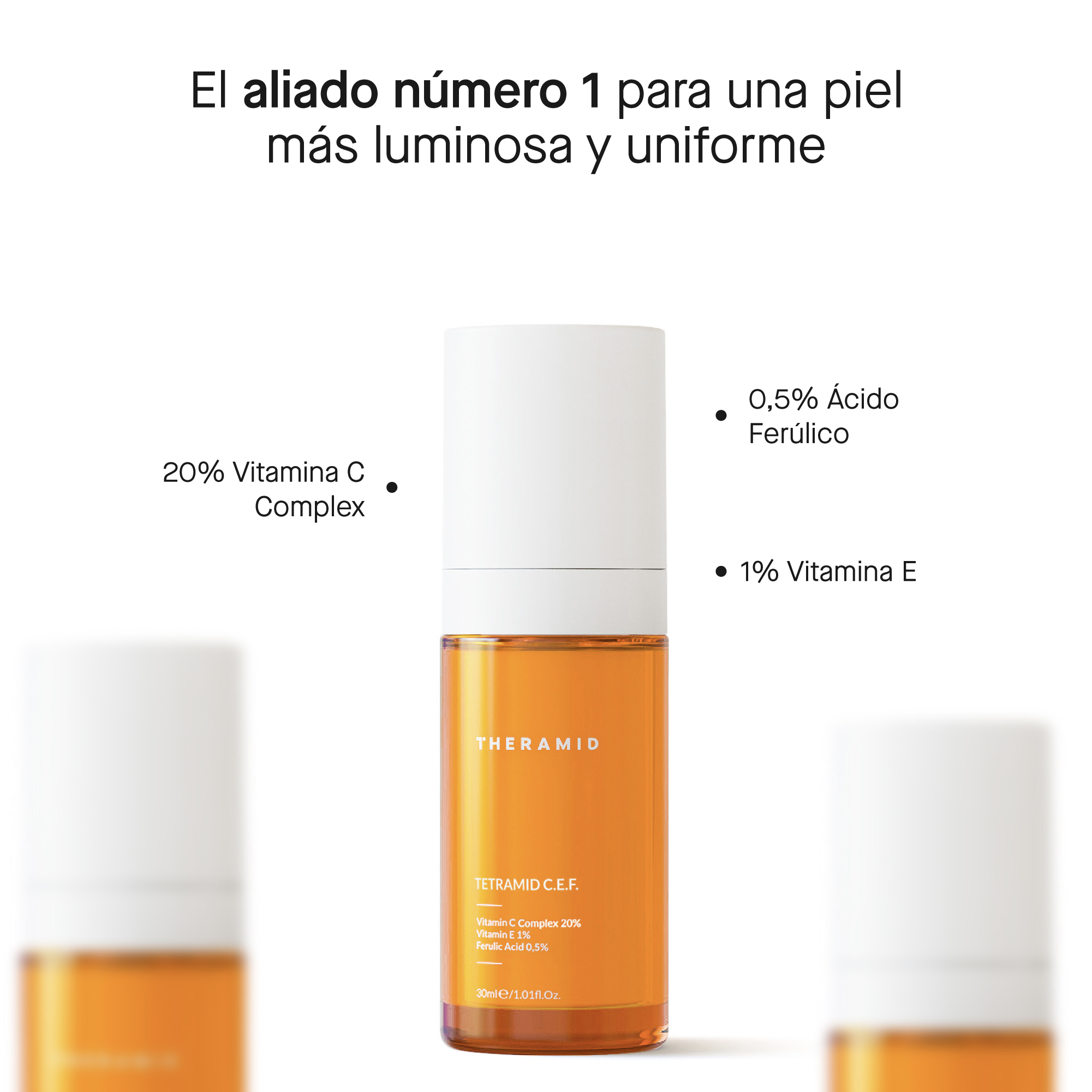 Niche Beauty Lab Facebook ad: Potencia tu glow