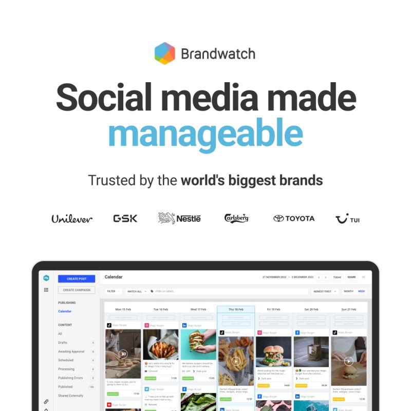 Brandwatch Facebook ad