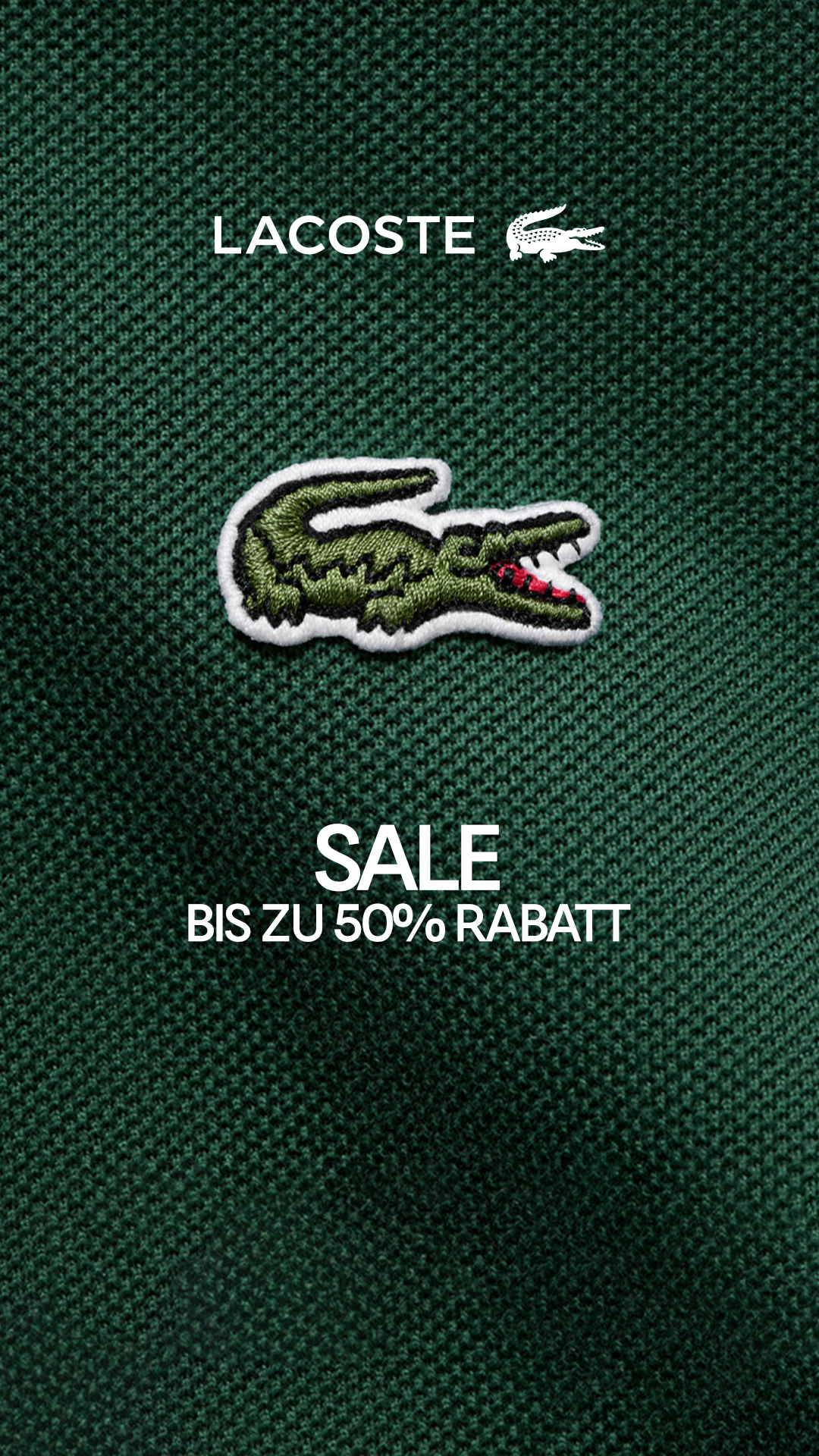 Lacoste Facebook ad