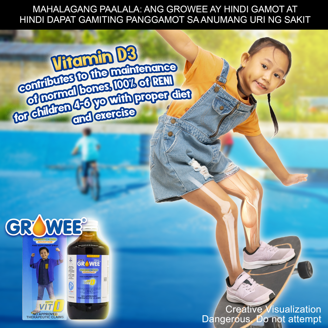Growee Facebook ad: Growee with Vit D3