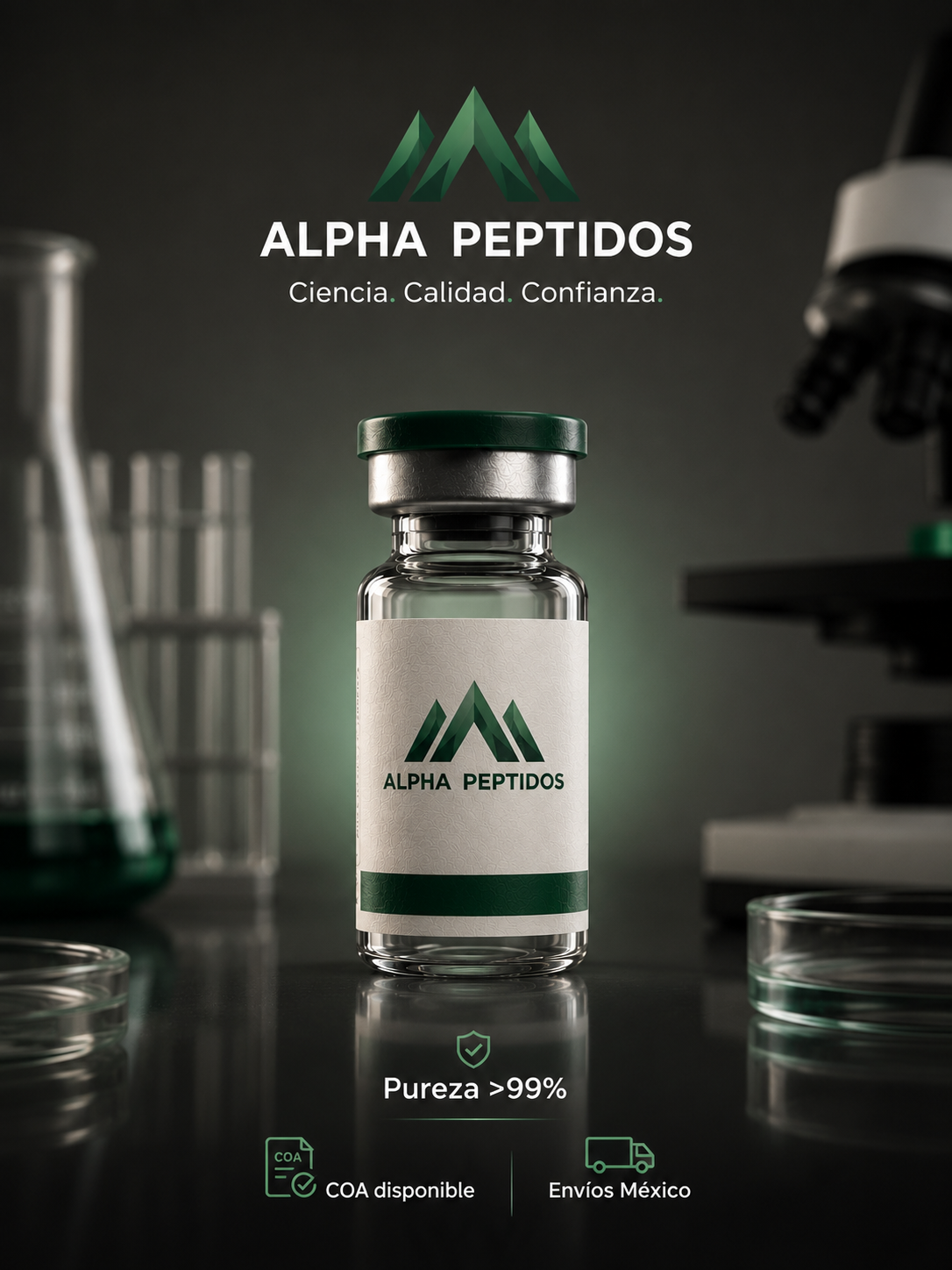 Alpha Peptidos Facebook ad