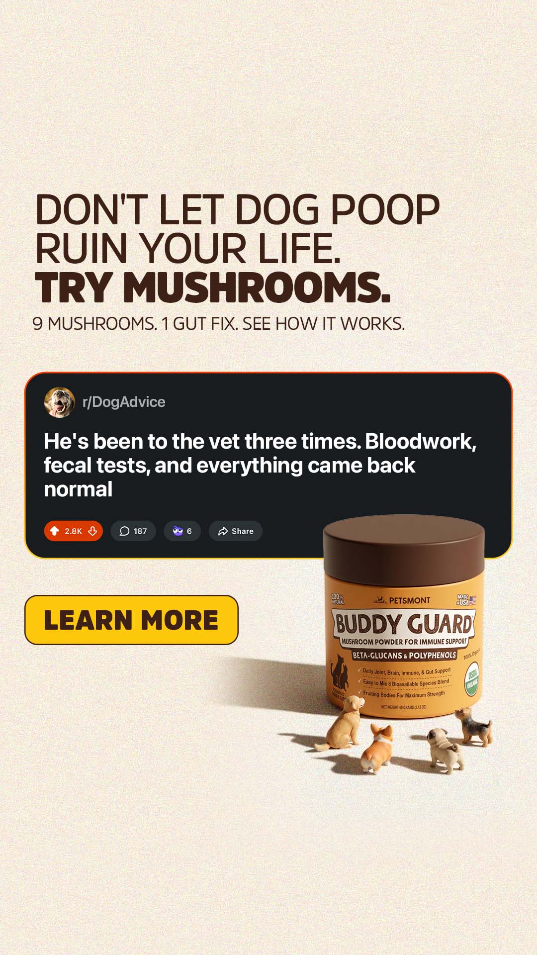 Well Pup Life Facebook ad