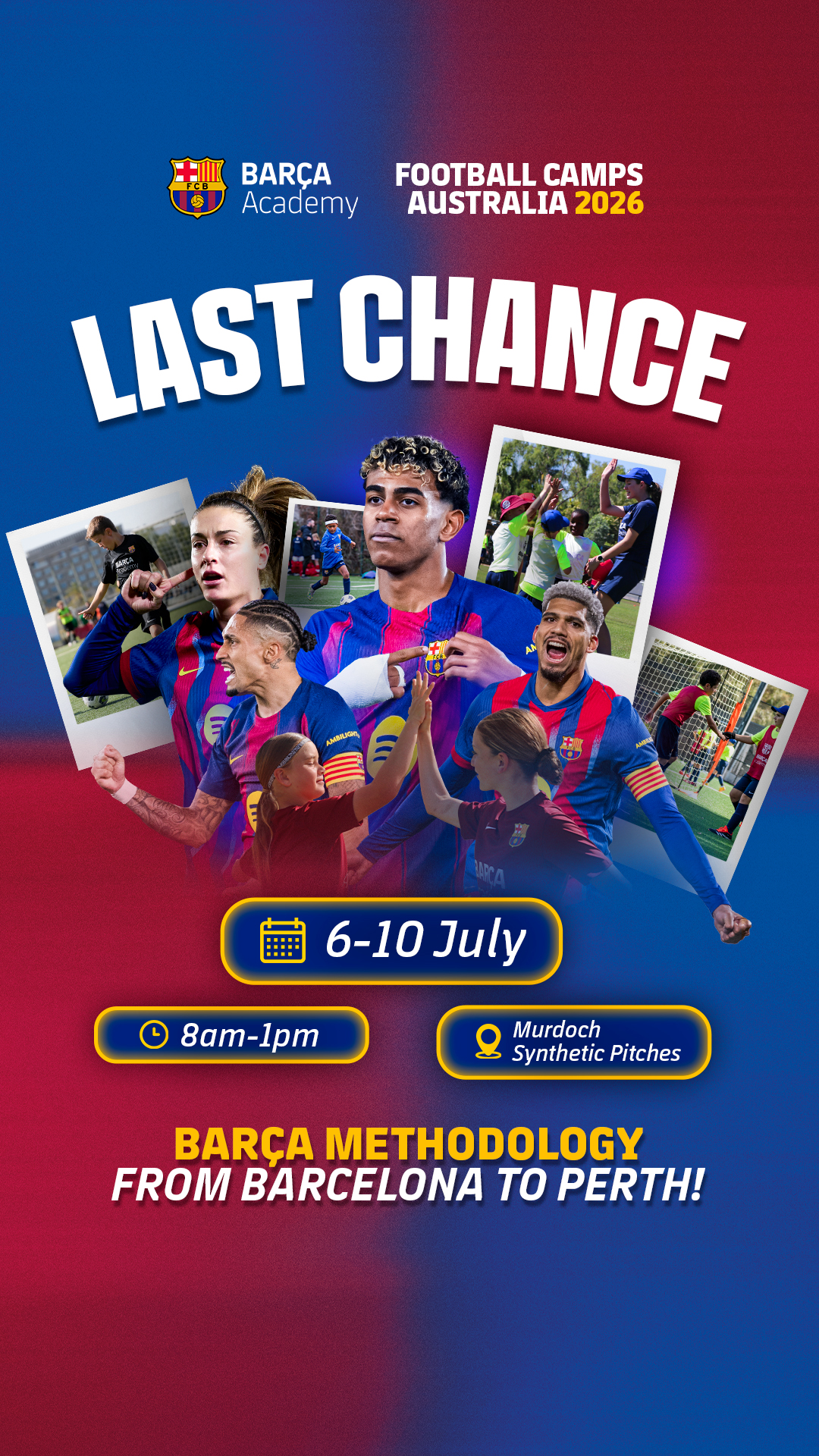 Barça Academy Australia & New Zealand Facebook ad