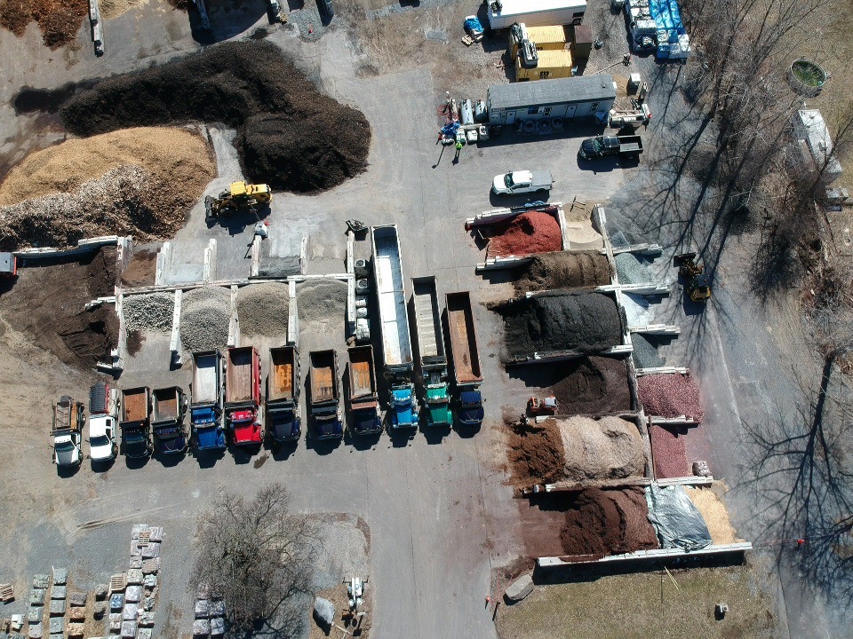 Adirondack Landscape Supply Facebook ad: Selling and delivering all your landscaping supplies…