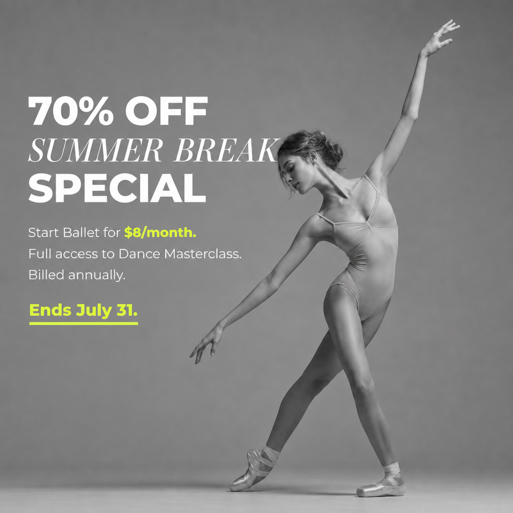 Dance Masterclass Facebook ad