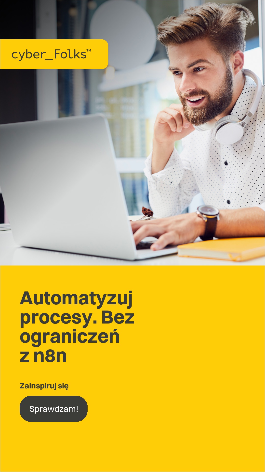 cyberFolks.pl Facebook ad