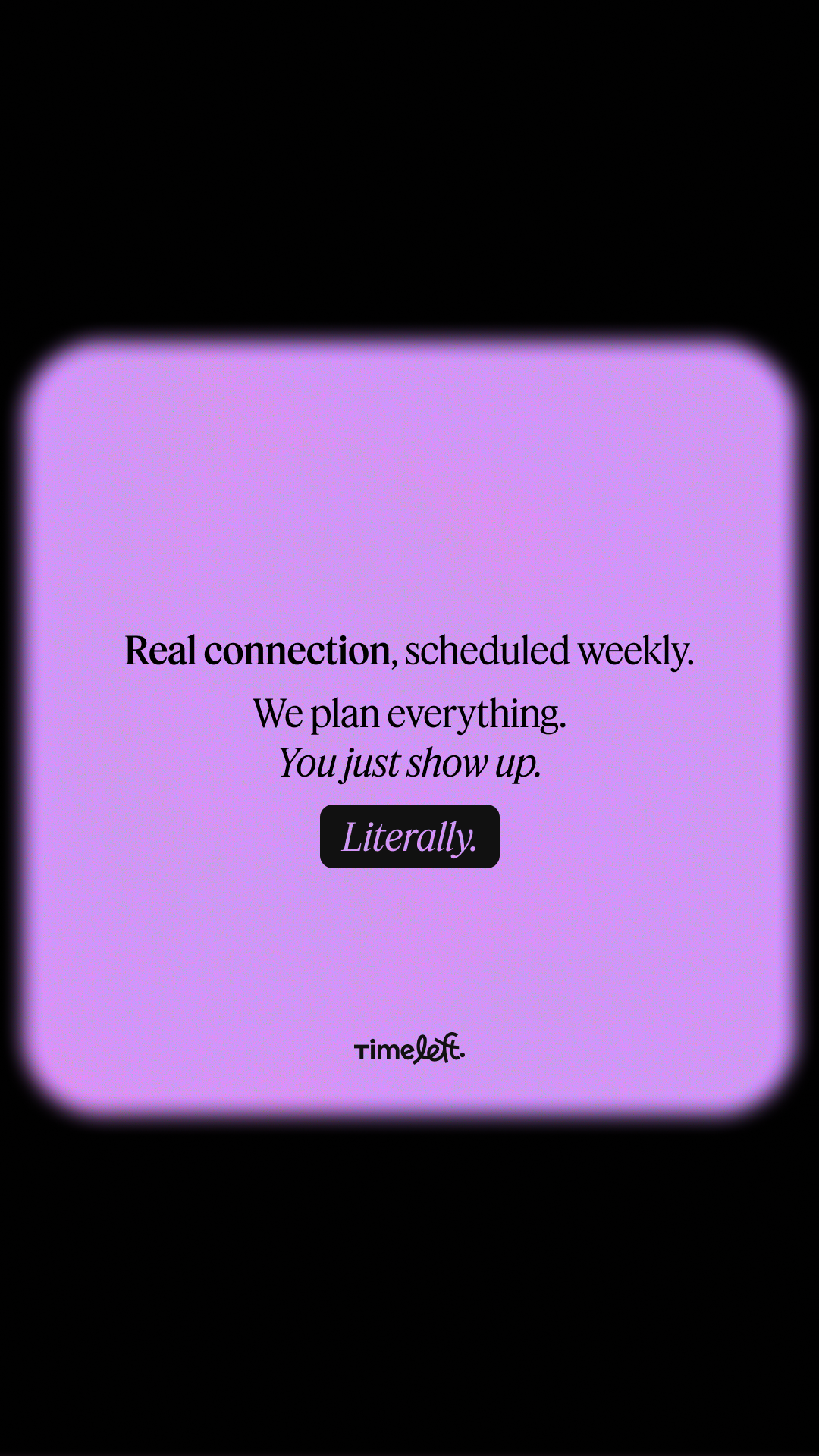 Timeleft Facebook ad