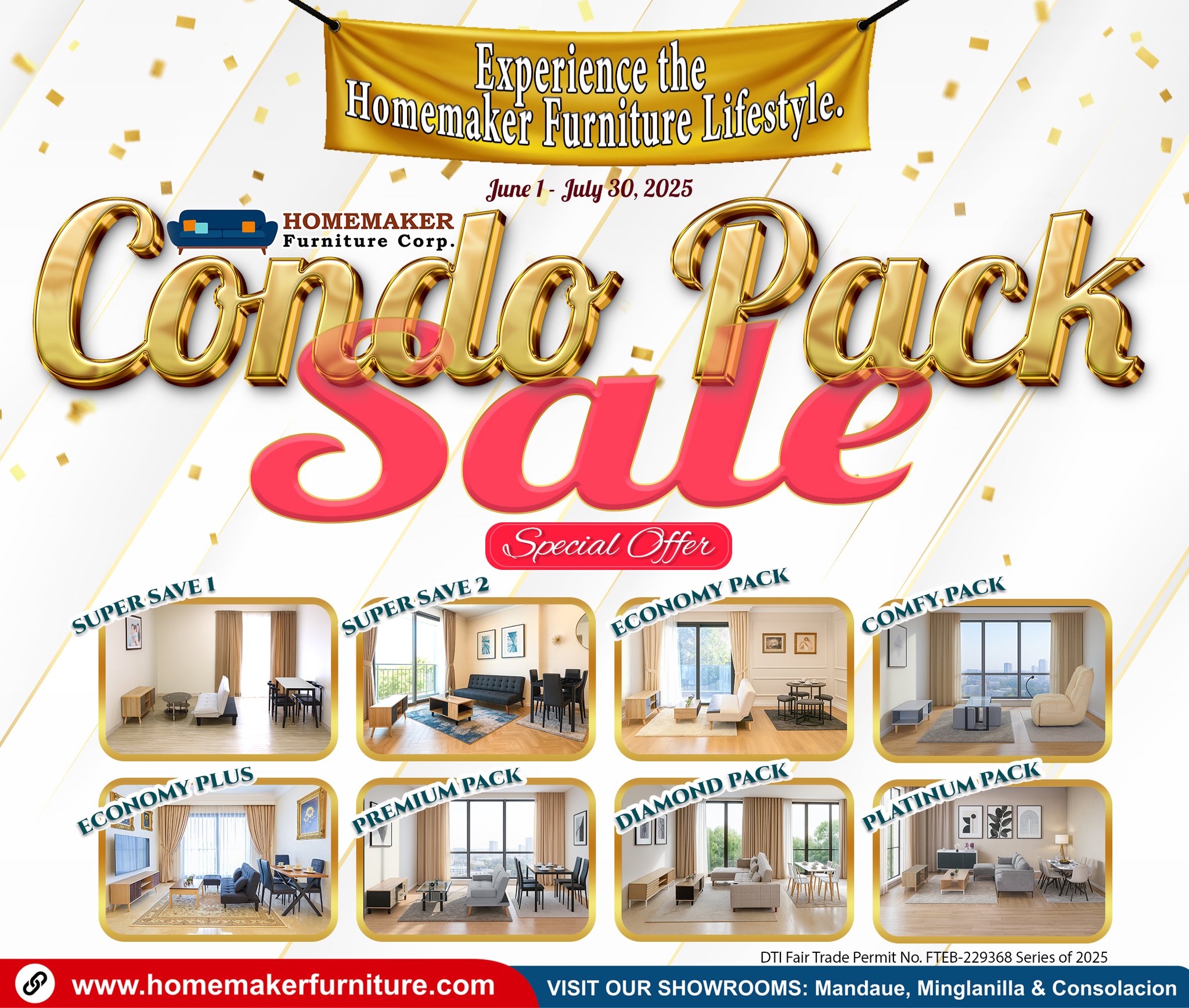 Homemaker Furniture Facebook ad