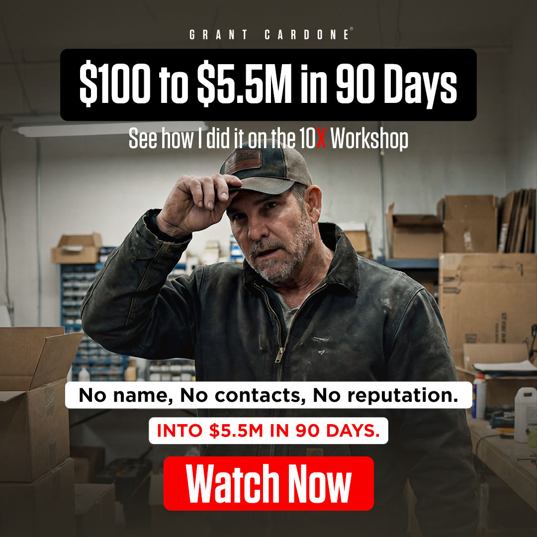 Grant Cardone Enterprises Facebook ad
