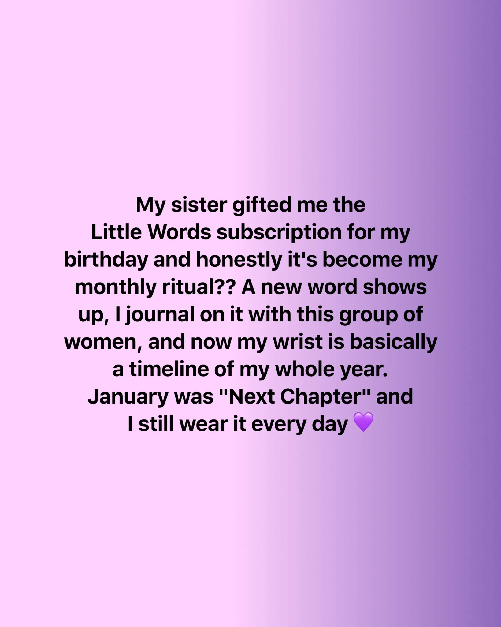 Little Words Project Facebook ad